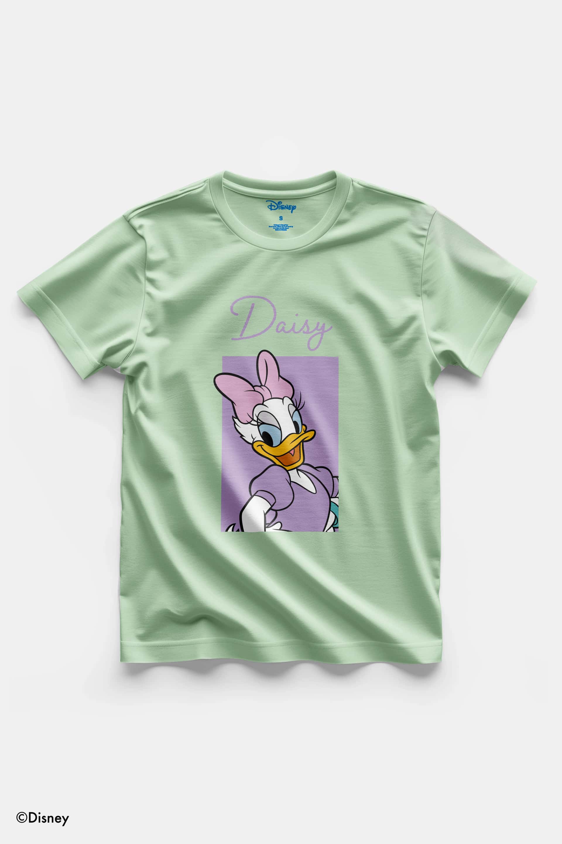 T-shirt Verde Daisy - miniatura 1