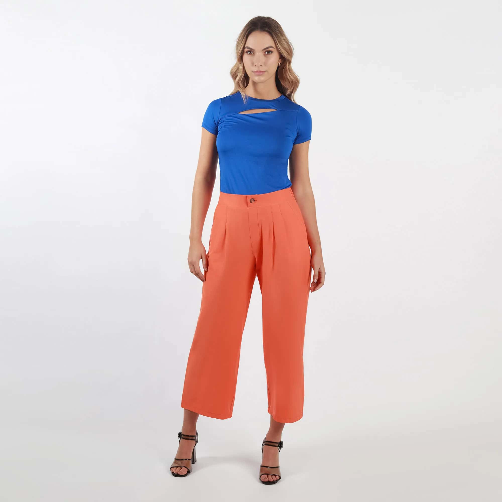 Pantalon Tiro Medio Bota Flare