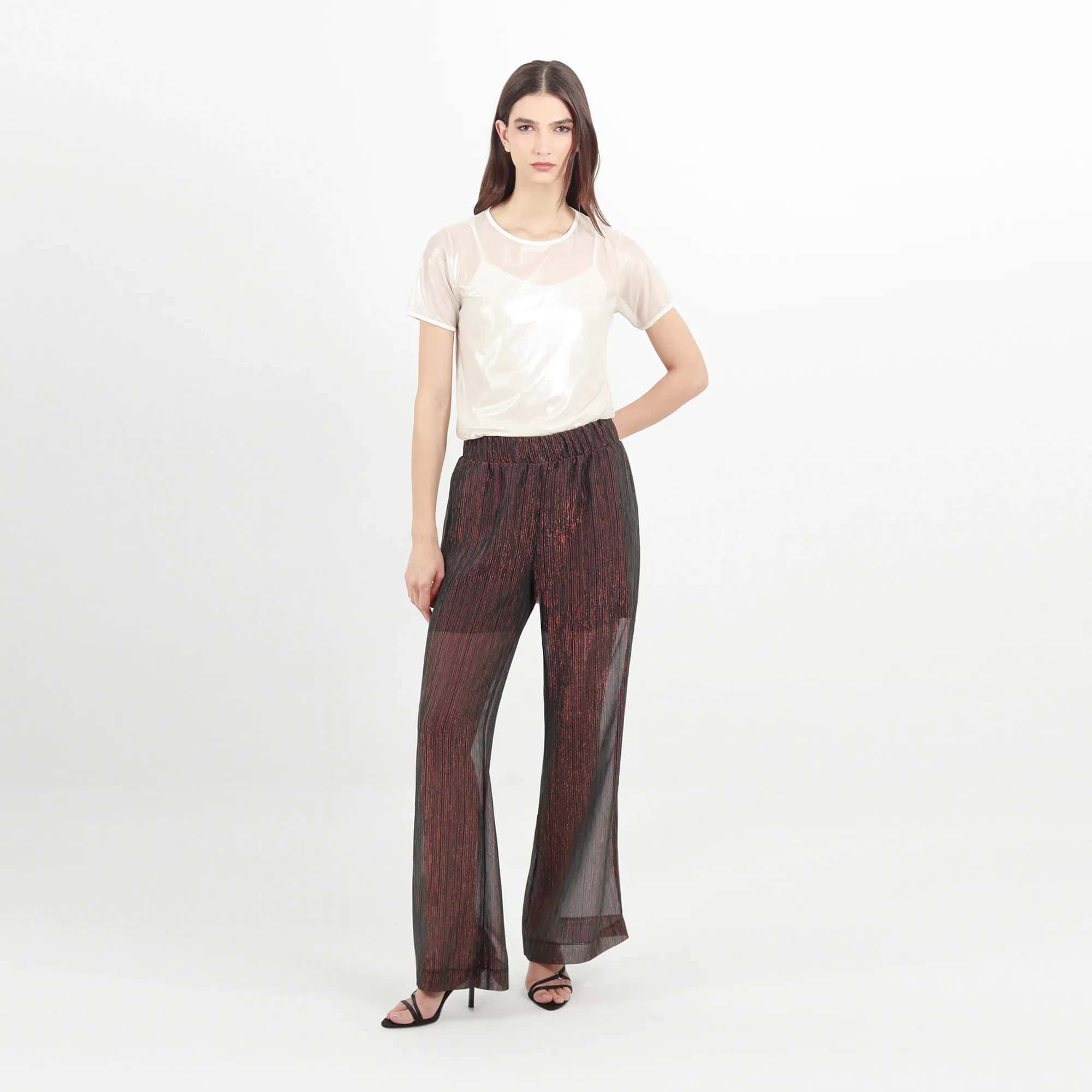 Pantalon Tiro Alto Bota Flare
