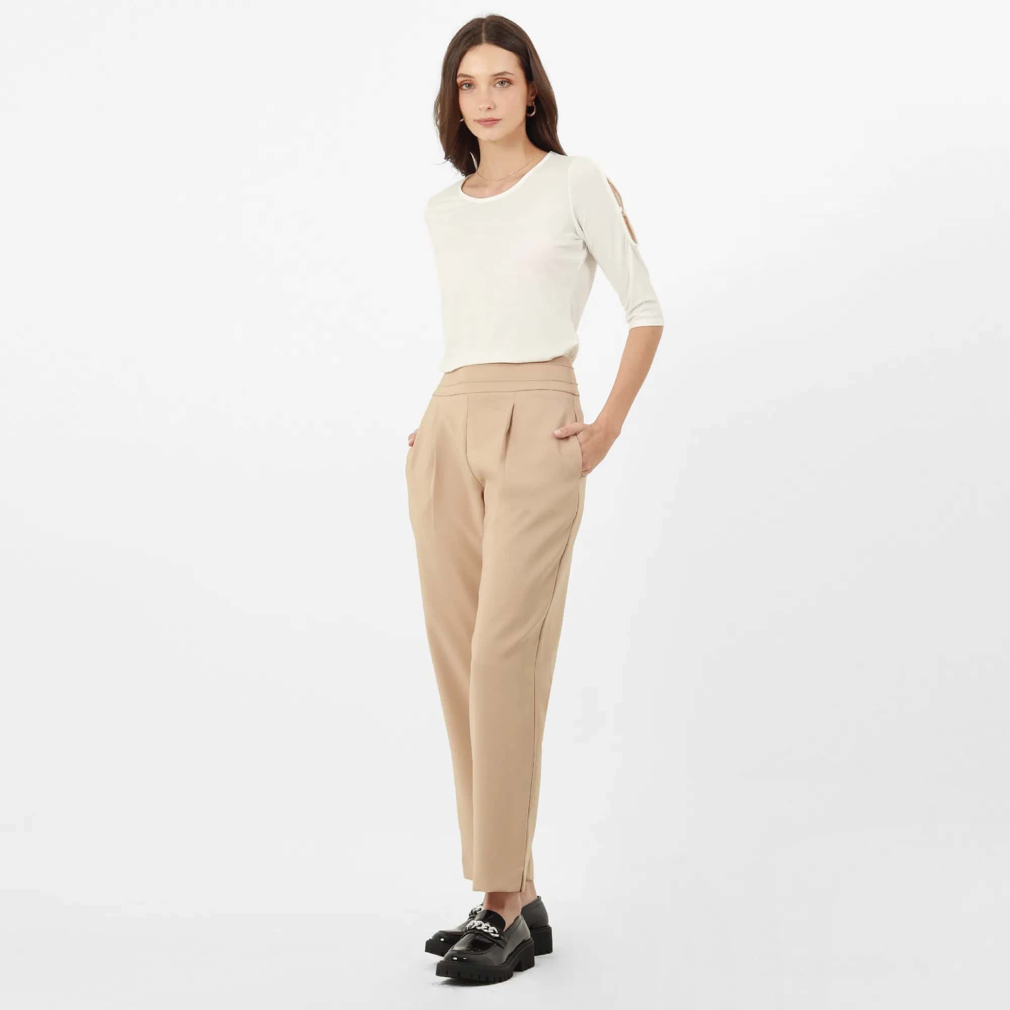 Pantalon Tiro Alto Bota Recta