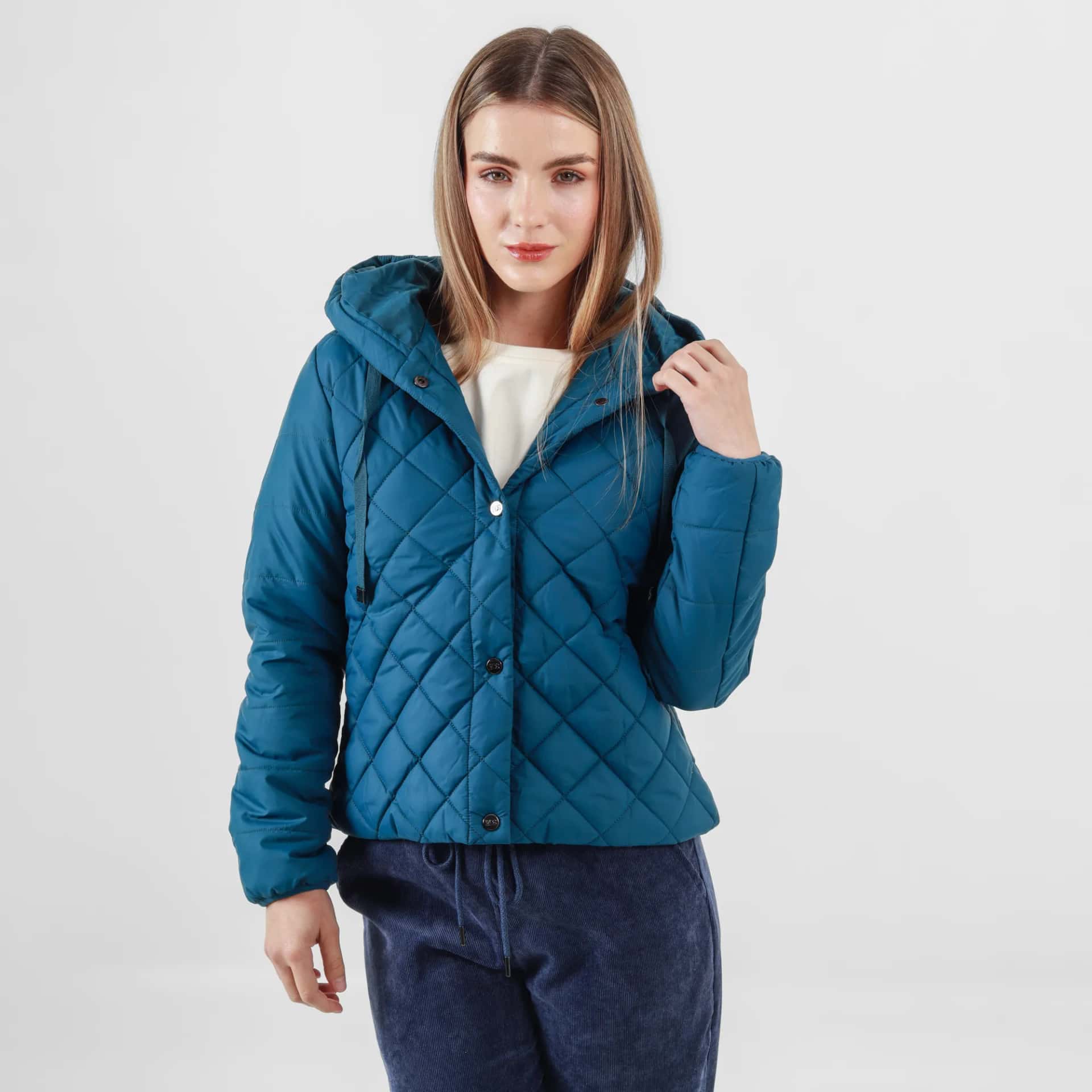 Chaqueta Cuello Alto Manga Larga - miniatura 3