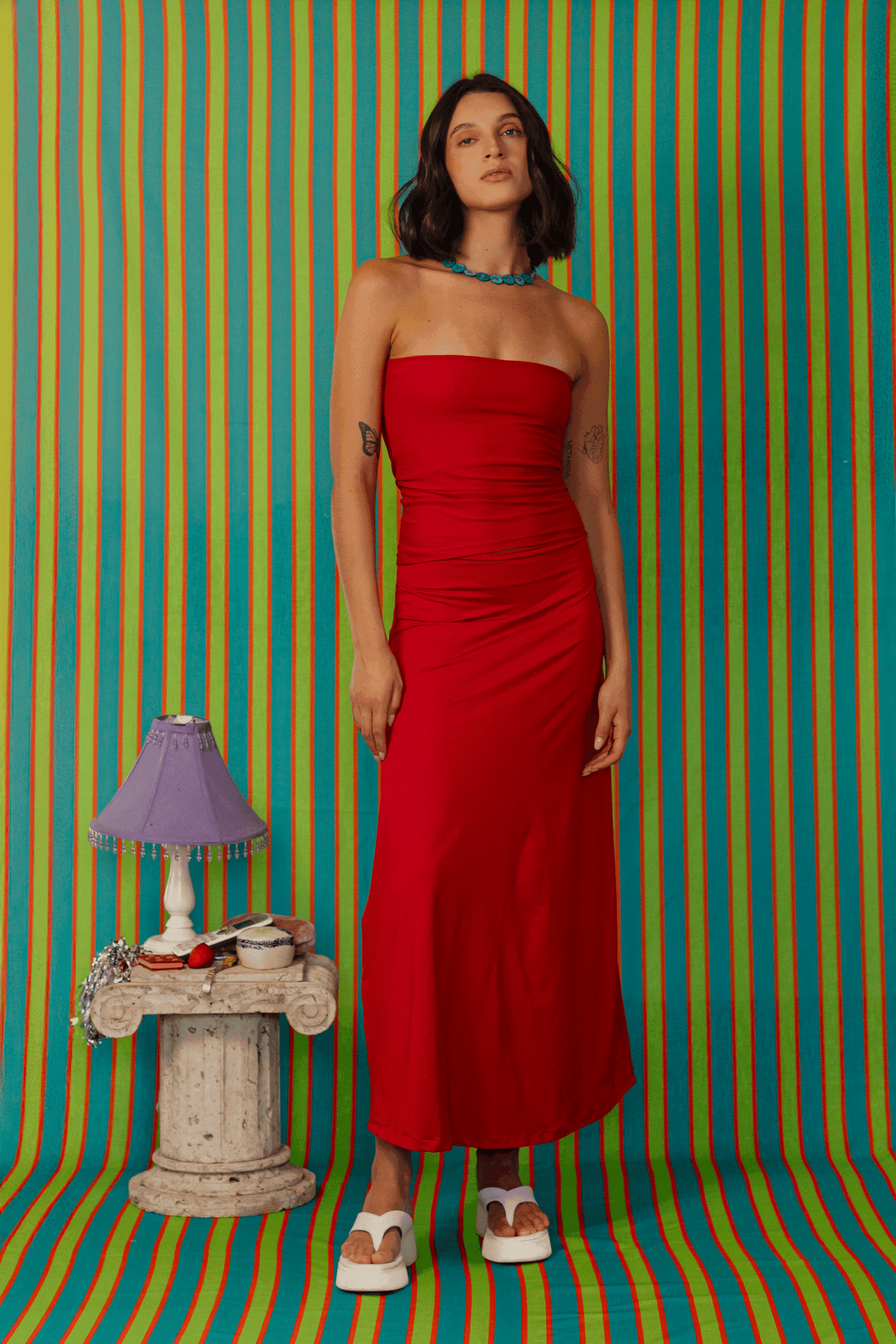 Red Tube Top