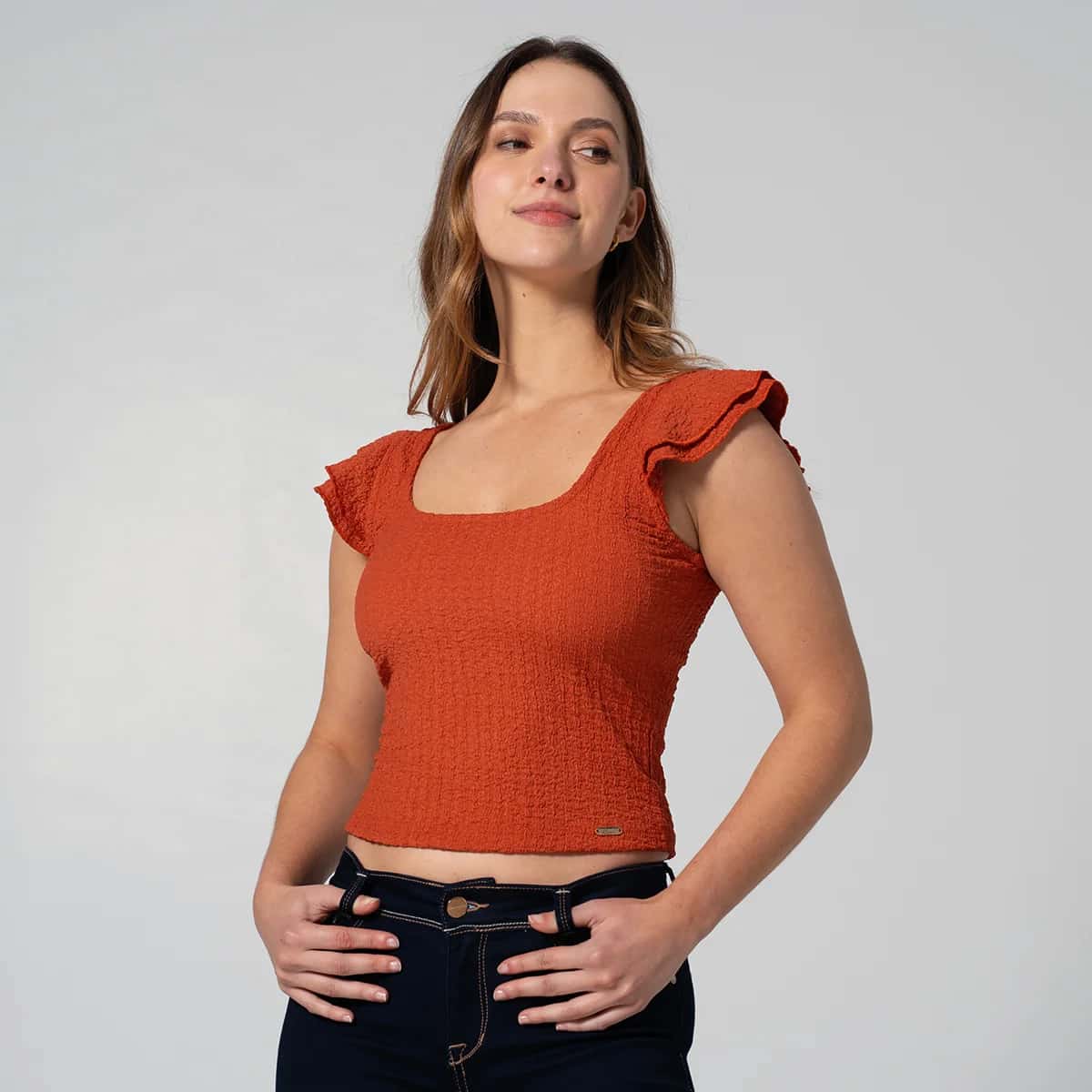 Blusa Manga Sisa Slim Famax - miniatura 7