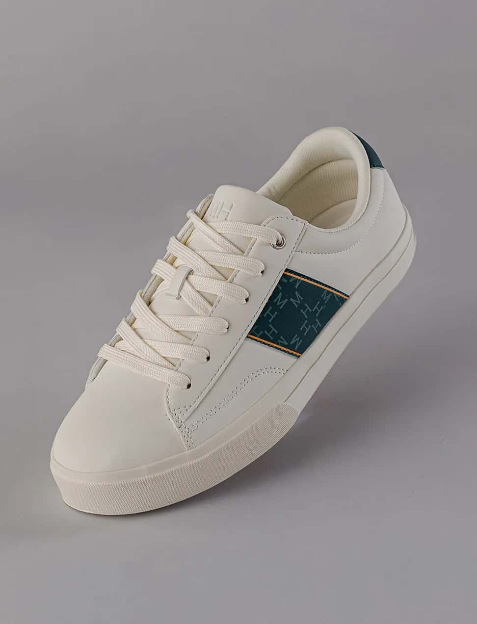 Tenis Huella Blanco Verde
