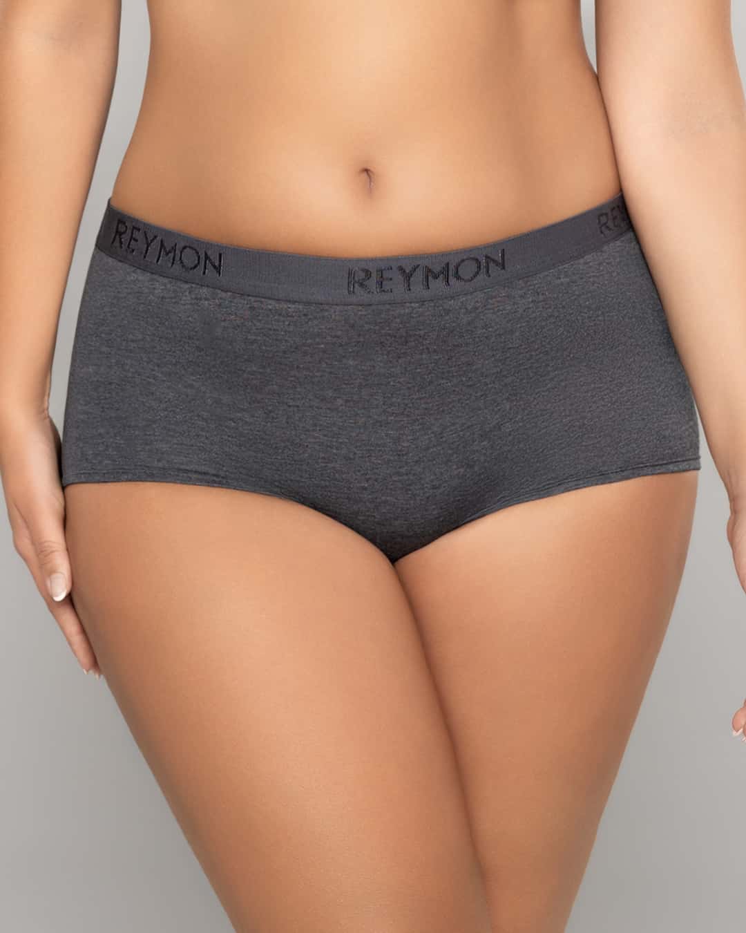 Boxer Femenino Tiro Alto en Algodón con Elástico Reymon Ref. 8011 - miniatura 8