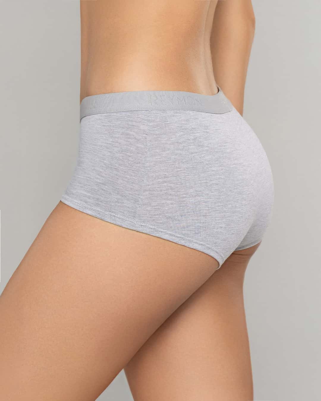 Boxer Femenino Tiro Alto en Algodón con Elástico Reymon Ref. 8011 - miniatura 3