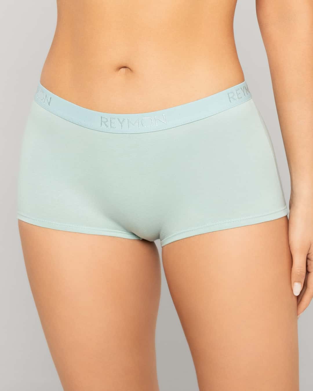 Boxer Femenino Tiro Alto en Algodón con Elástico Reymon Ref. 8011 - miniatura 13