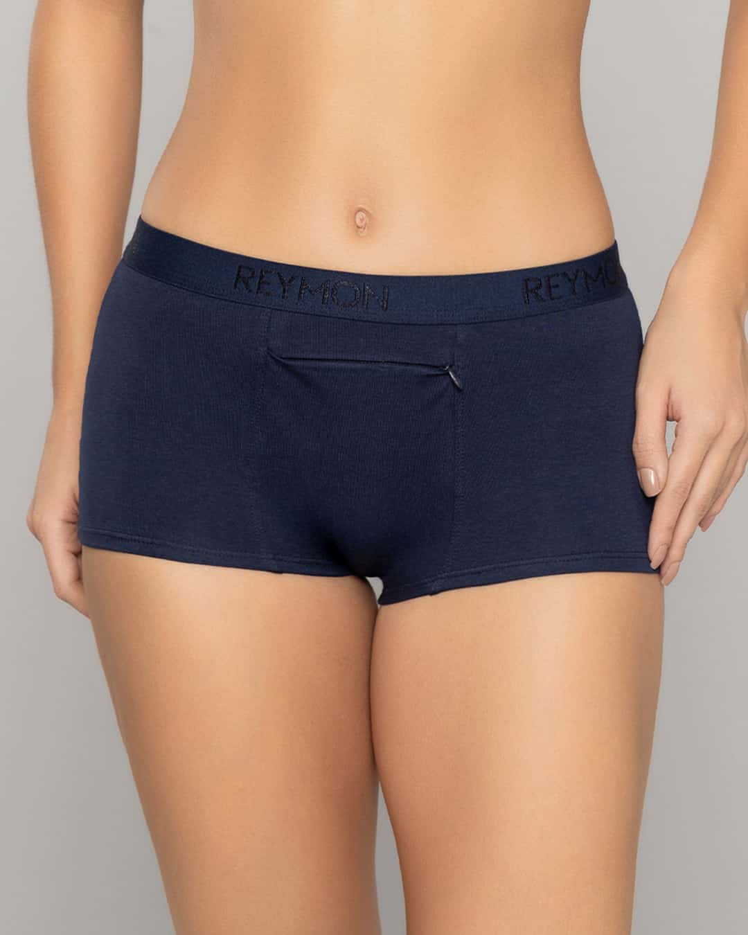 Boxer Femenino en Algodón con Bolsillo de Seguridad Ref. 8014-U - miniatura 14