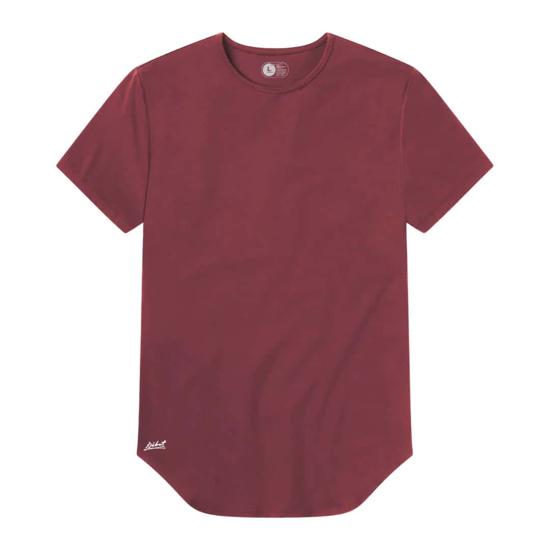 Camiseta Básica Curve Vinotinto - miniatura 1