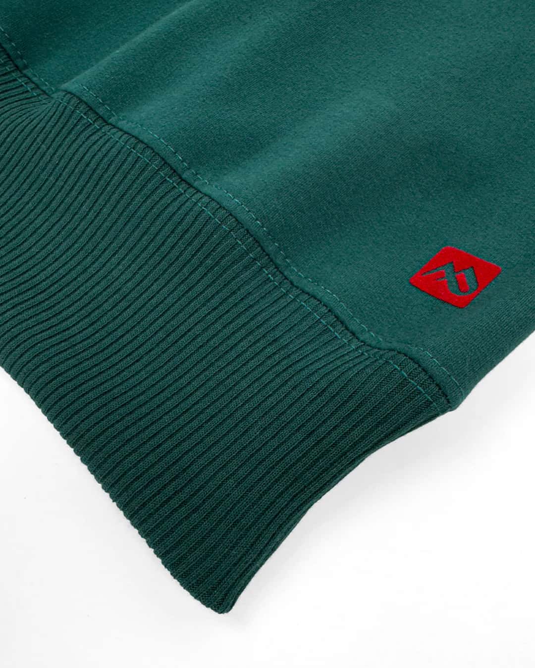 Buzo Cuello alto Mujer Verde Hoja - miniatura 6