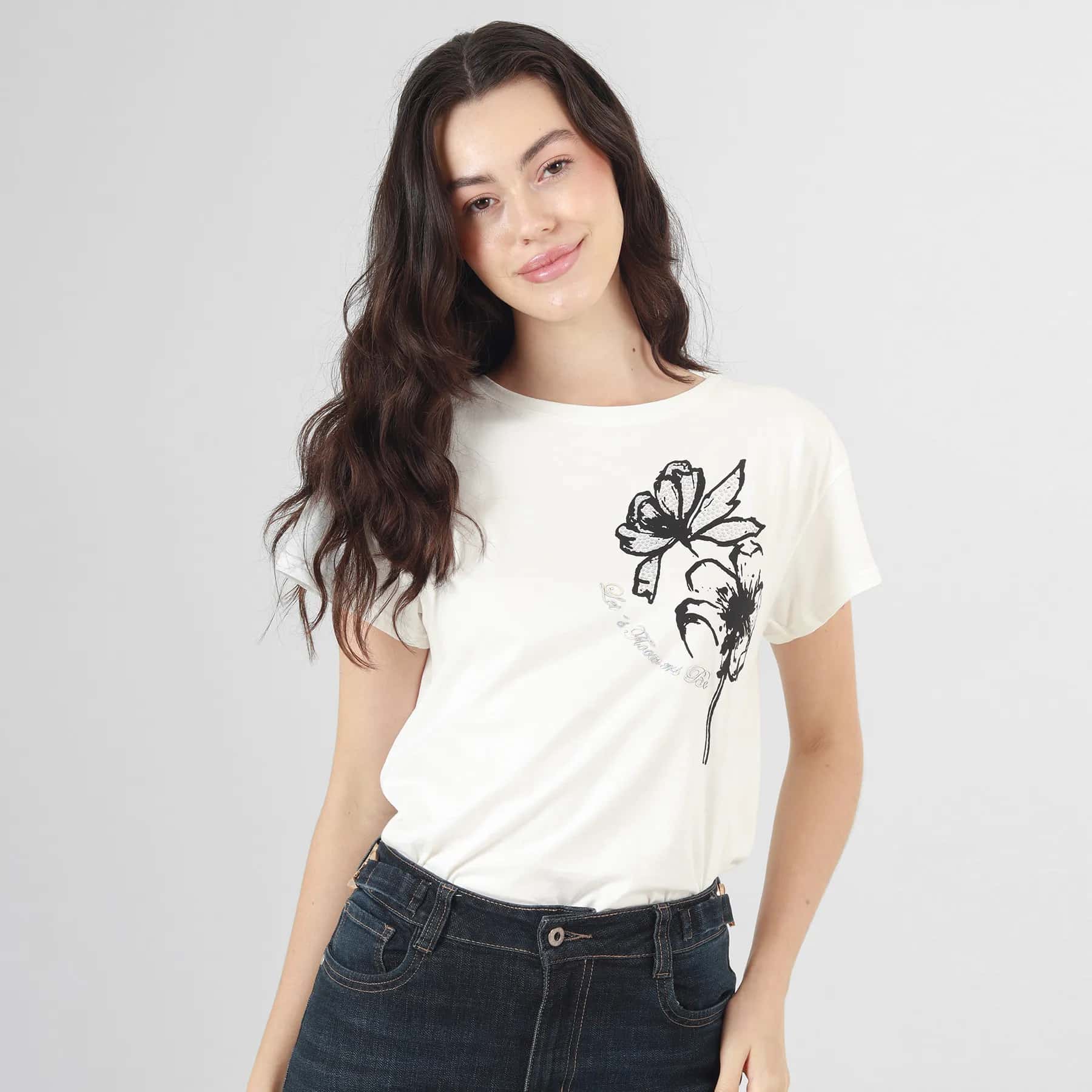 Camiseta Cuello Redondo Manga Corta