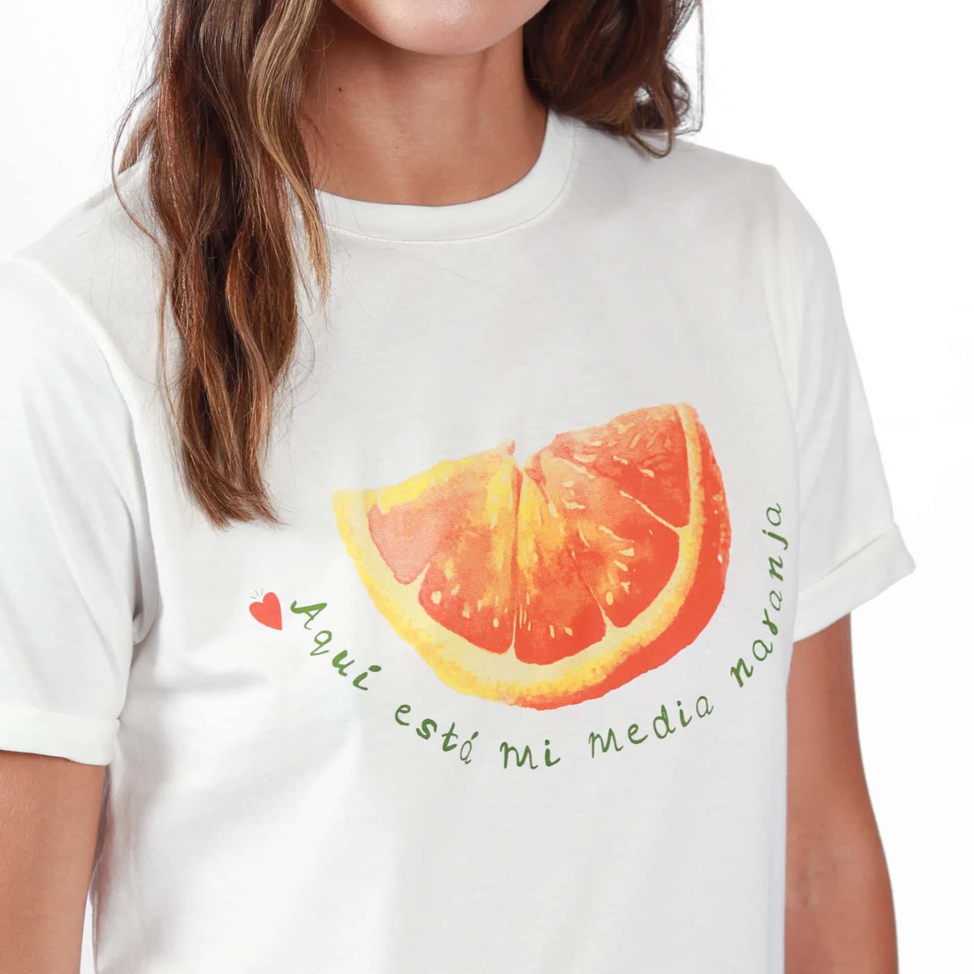 Camiseta media naranja FDS by Sacré