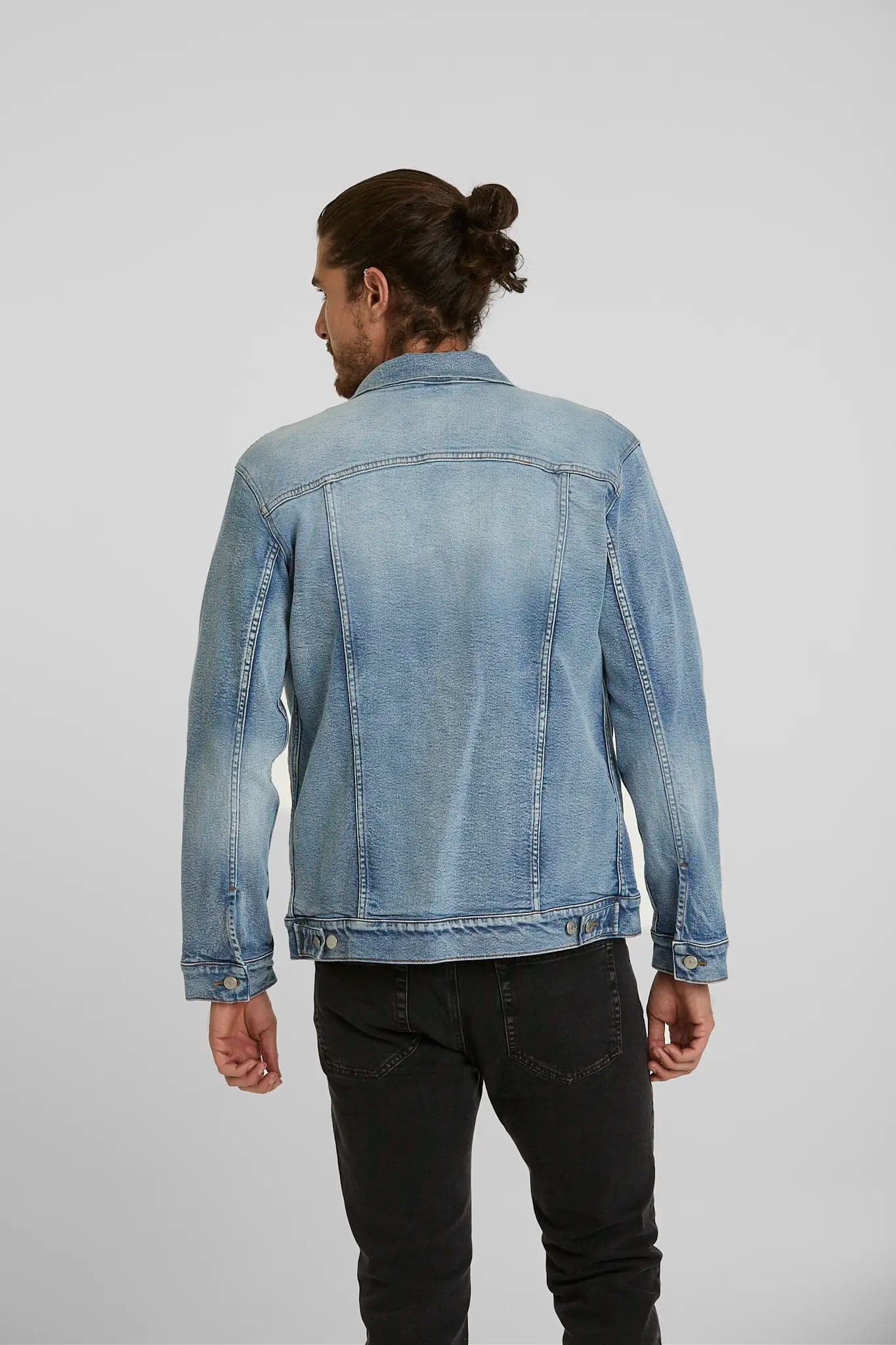 Chaqueta de Jean Azul Medio - imagen 4