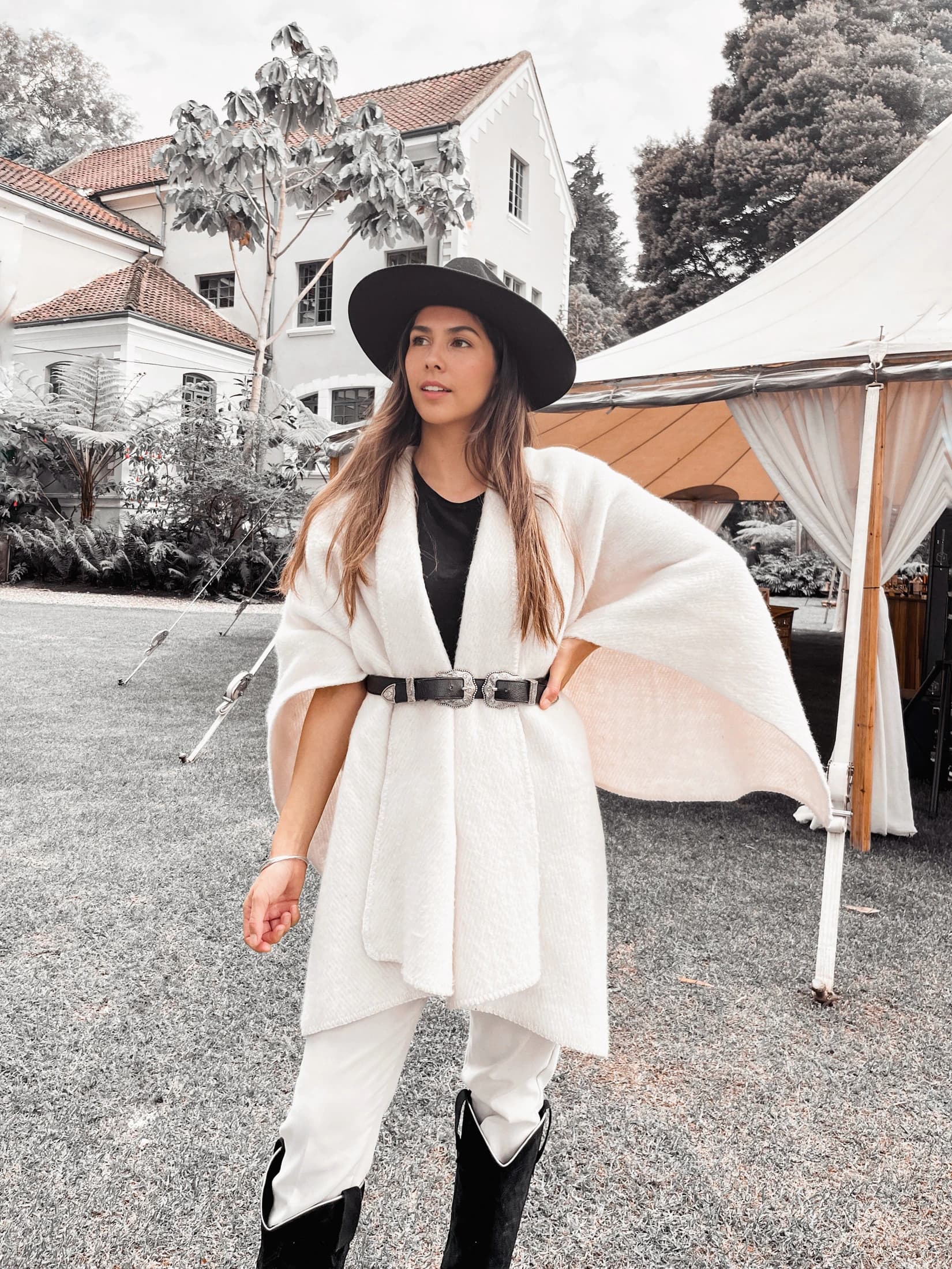 Poncho Duna, Beige - imagen 5