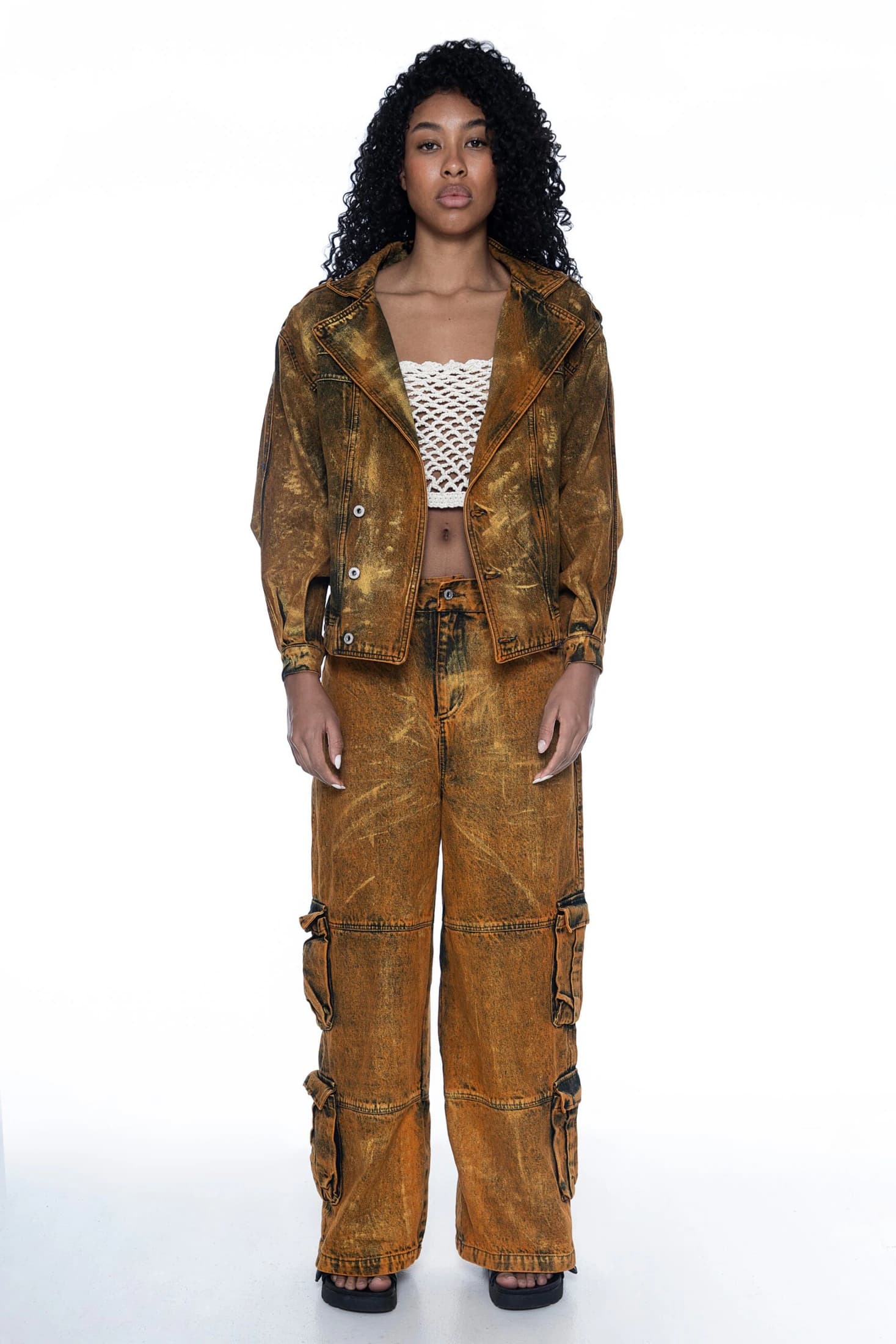 CHAQUETA OVERSIZE TUMBAGA