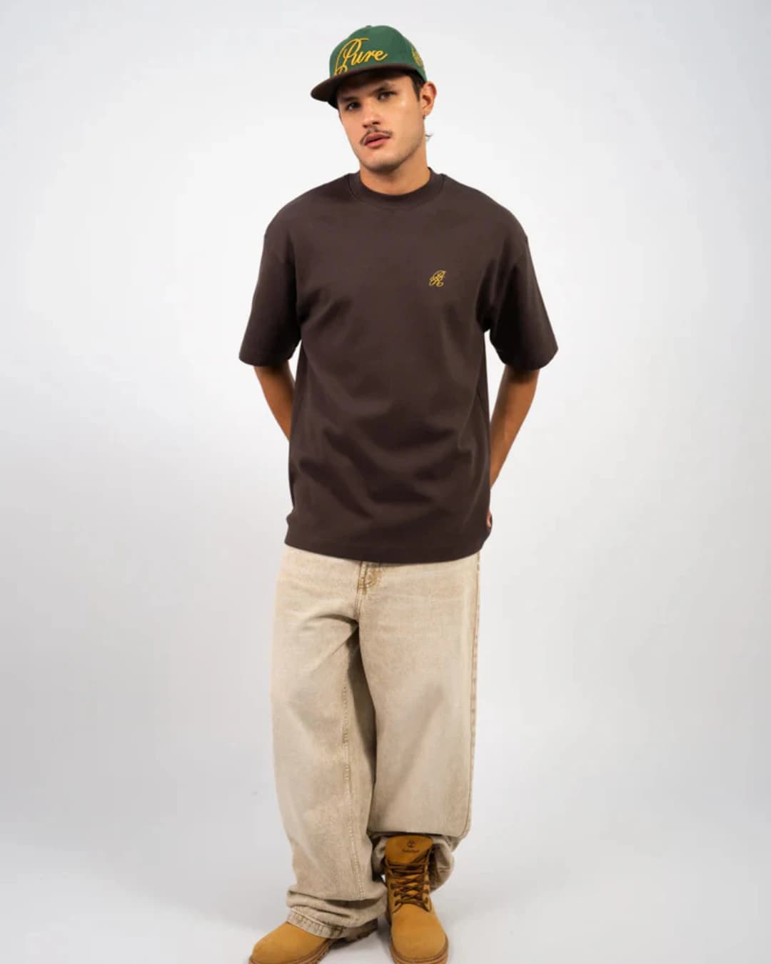 BROWN LOGO T-SHIRT - imagen 3