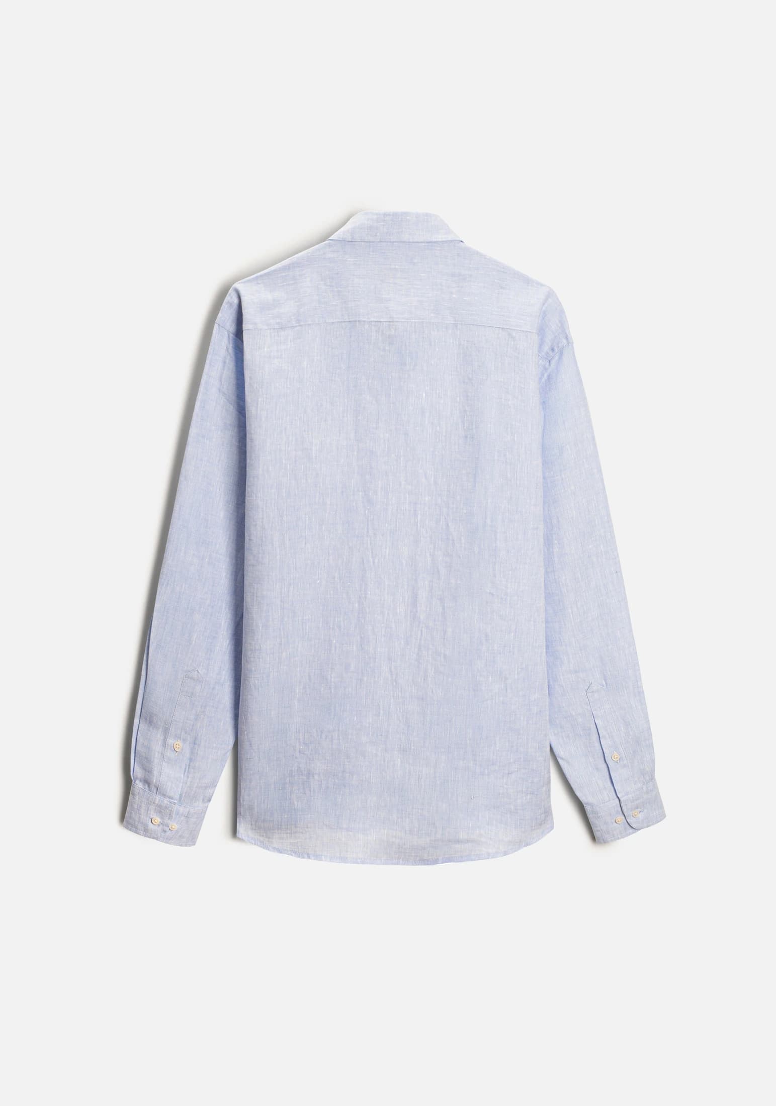 Camisa H CBD Lino L-Mar Azul Claro - imagen 4