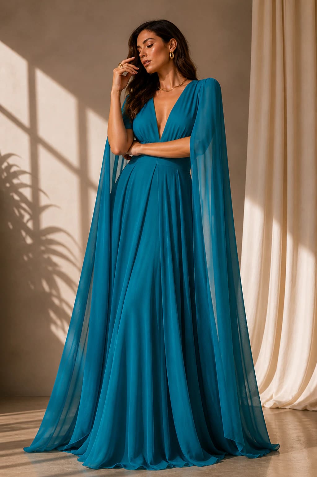 Vestido Girasol Turquesa - imagen 2