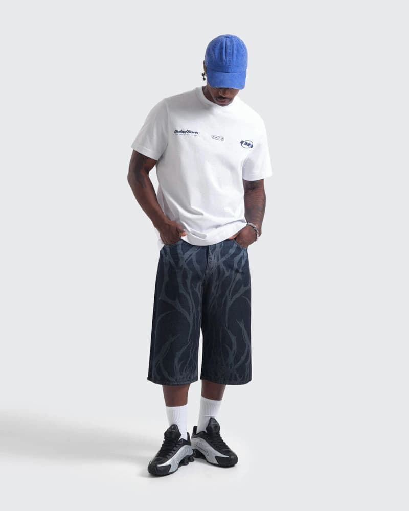Camiseta Blanca Regular Rebel Born - imagen 5