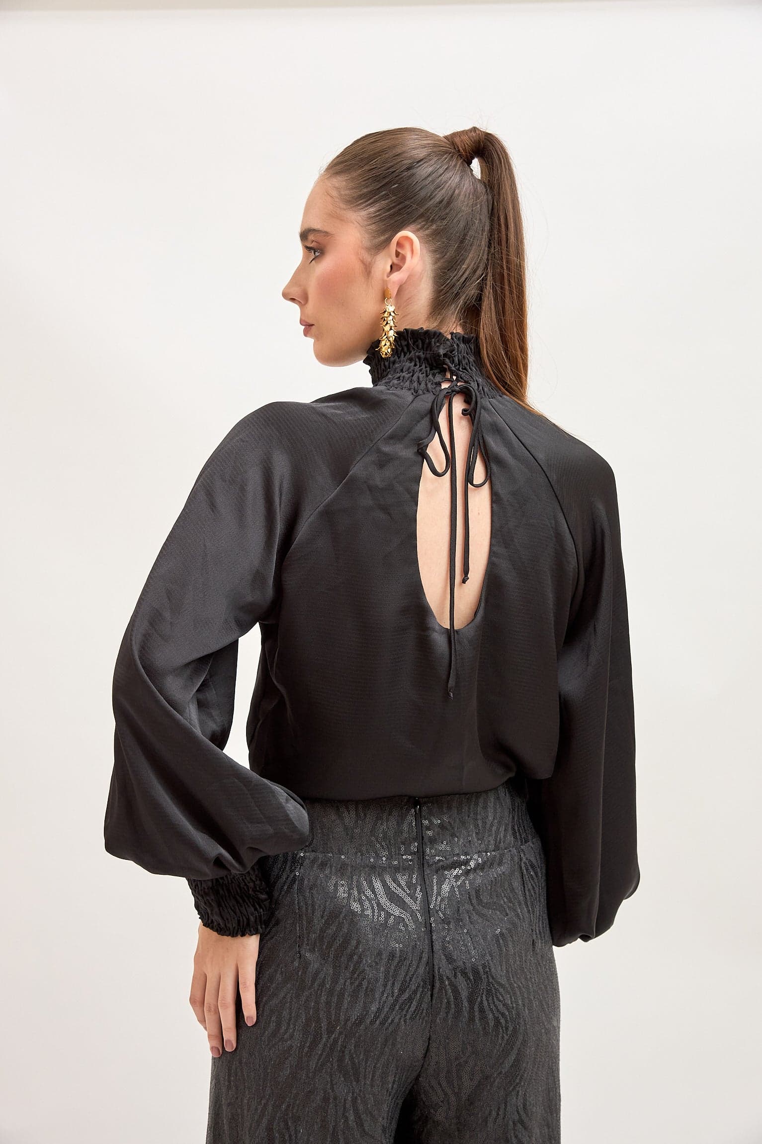 Blusa Brestel Negro - imagen 5