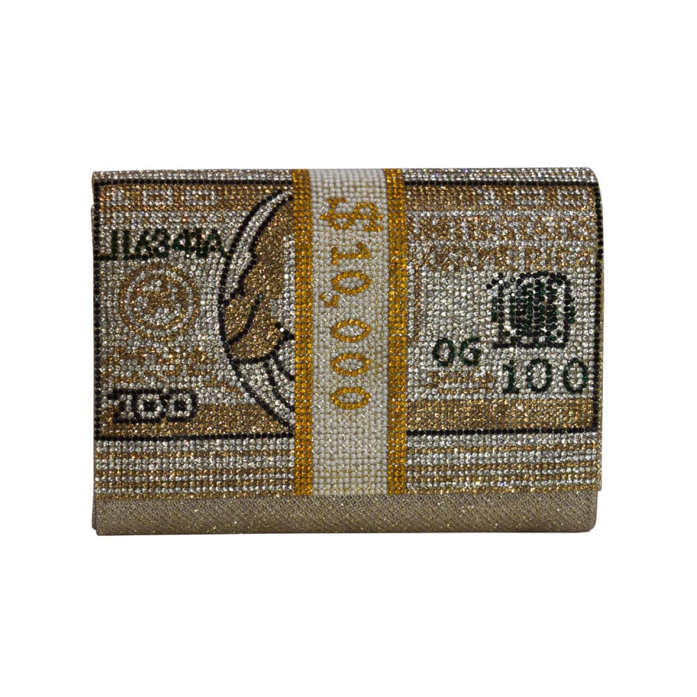 Large 10K Rhinestone Clutch - imagen 1
