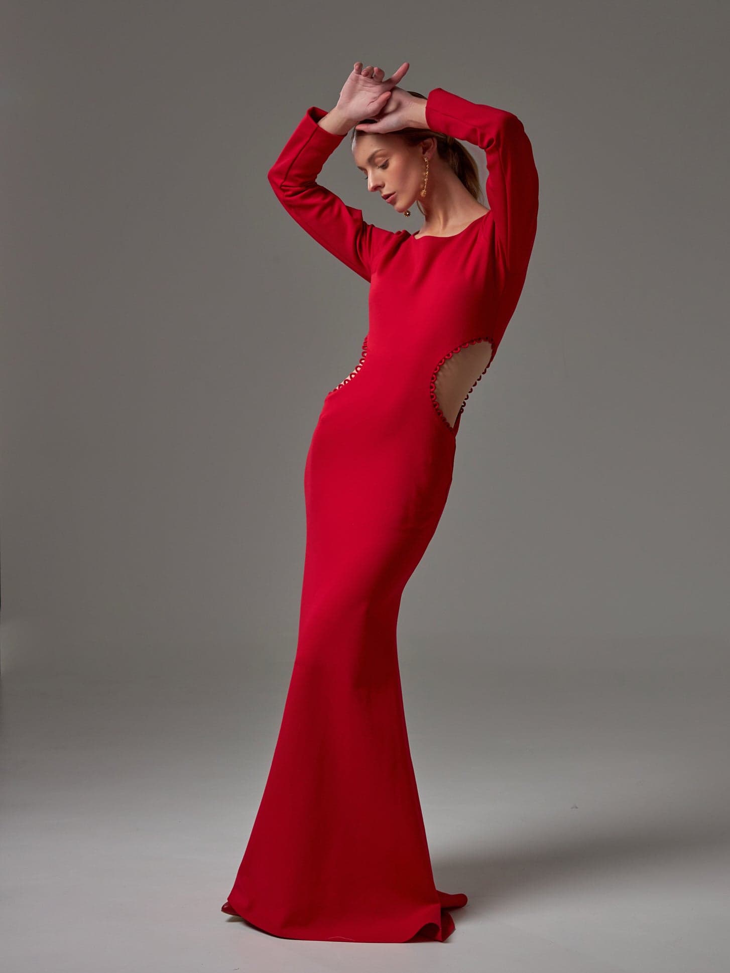 Vestido Carchie Rojo - imagen 3