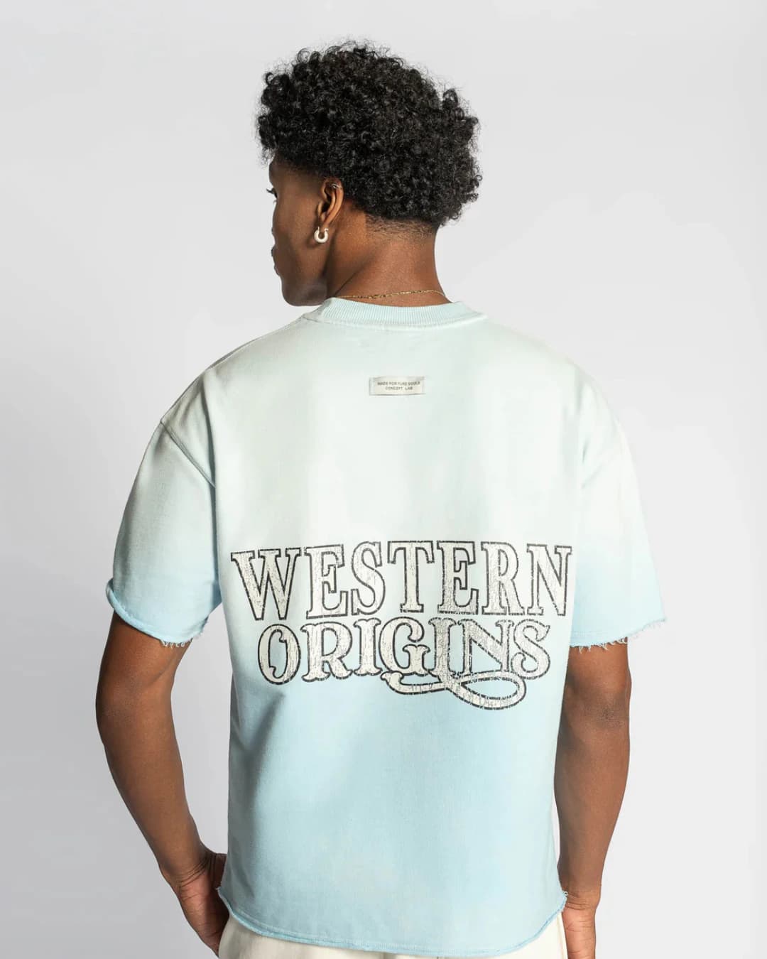 BEFORE THE WEST BLUE T-SHIRT - imagen 3