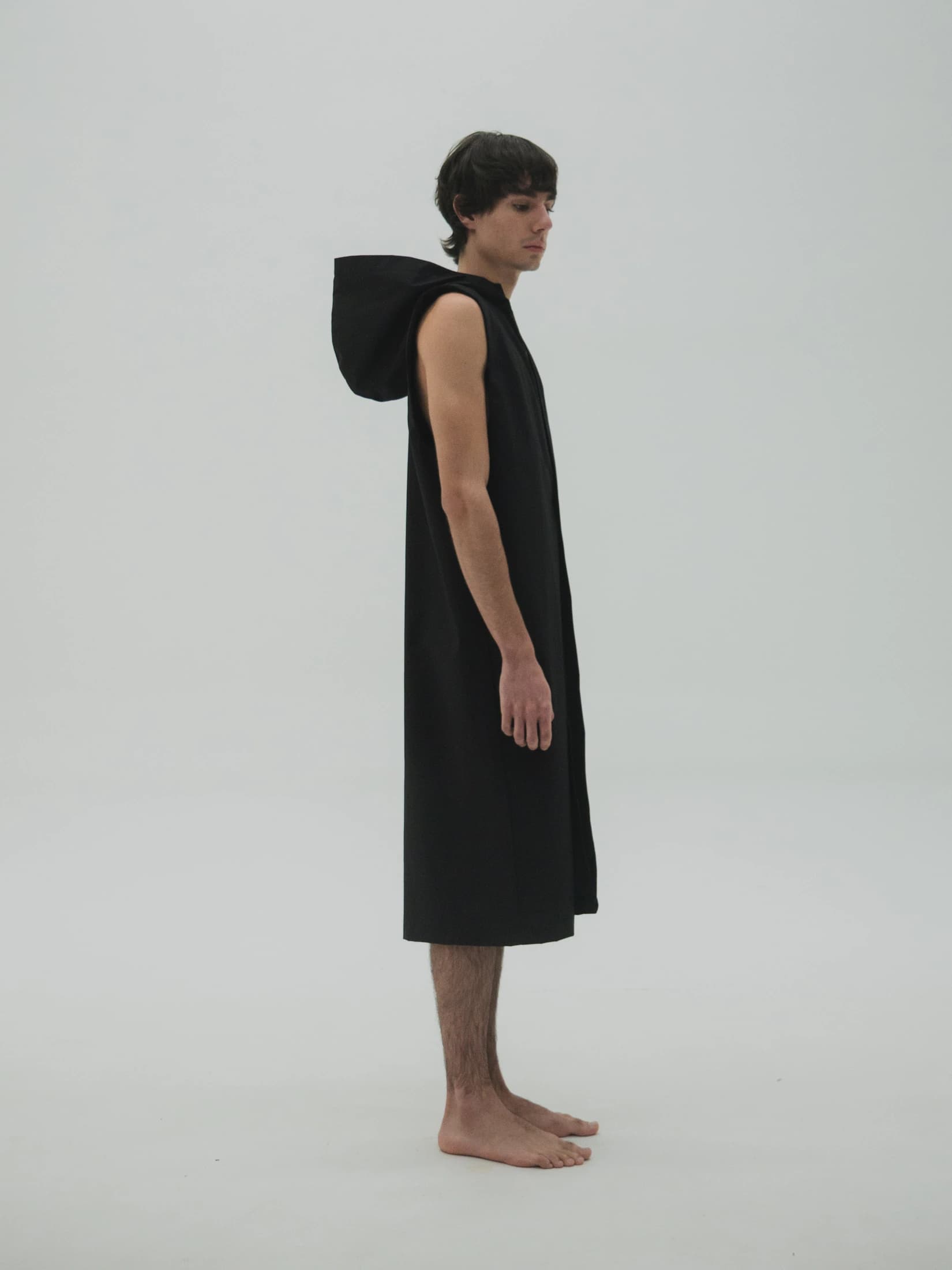 Hooded shirt-dress Men - imagen 4