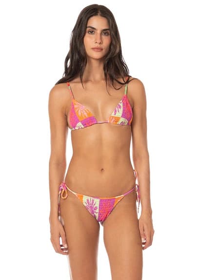 Maaji Patch Play Zen Sliding Triangle Bikini Top - imagen 5