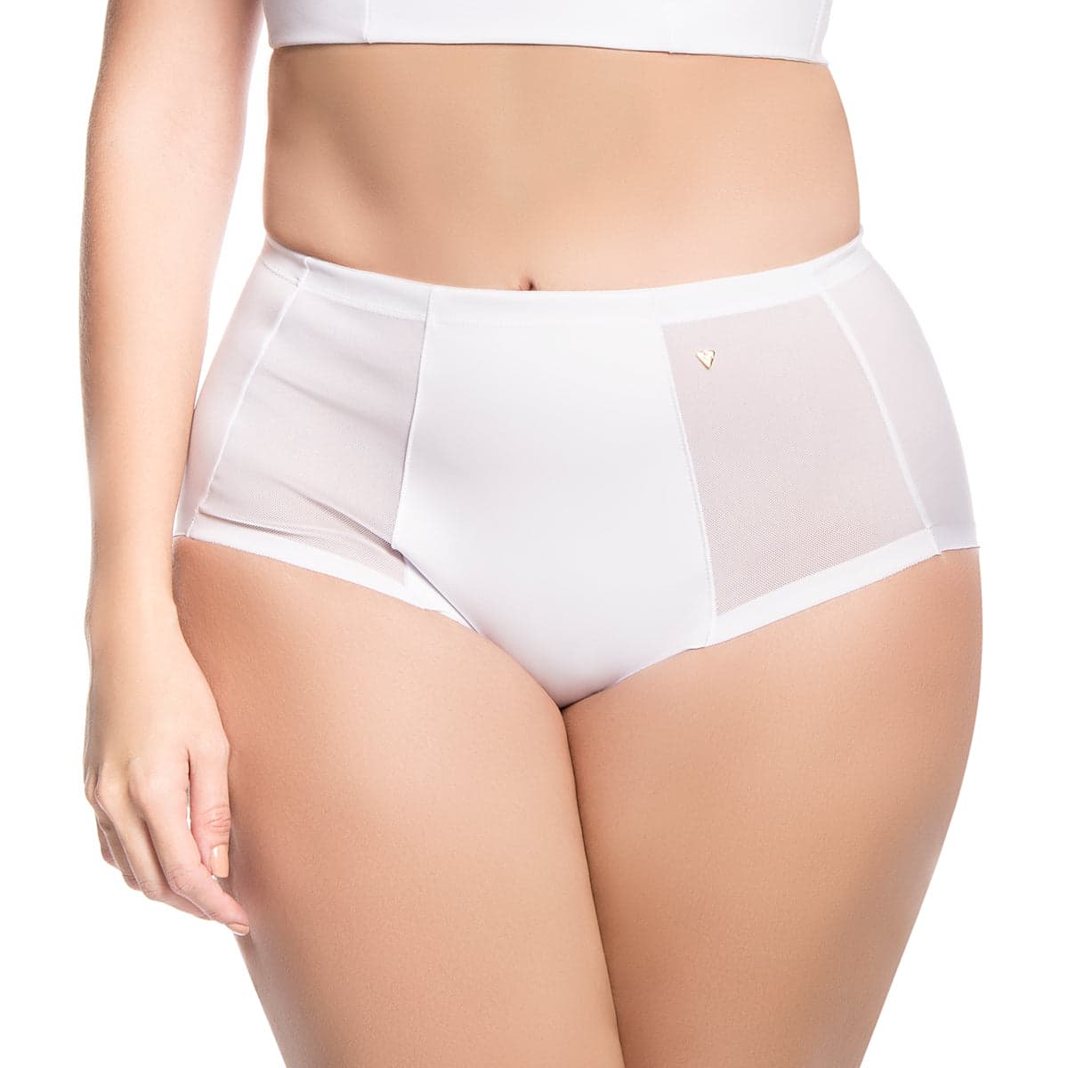 PANTY ALTO CON CORTES EN POWERNET - imagen 2