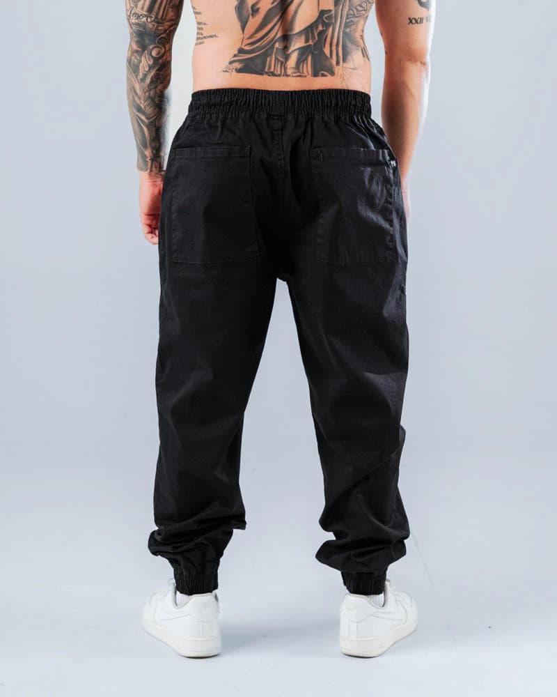 Jogger Para Hombre Clásico Negro - imagen 5
