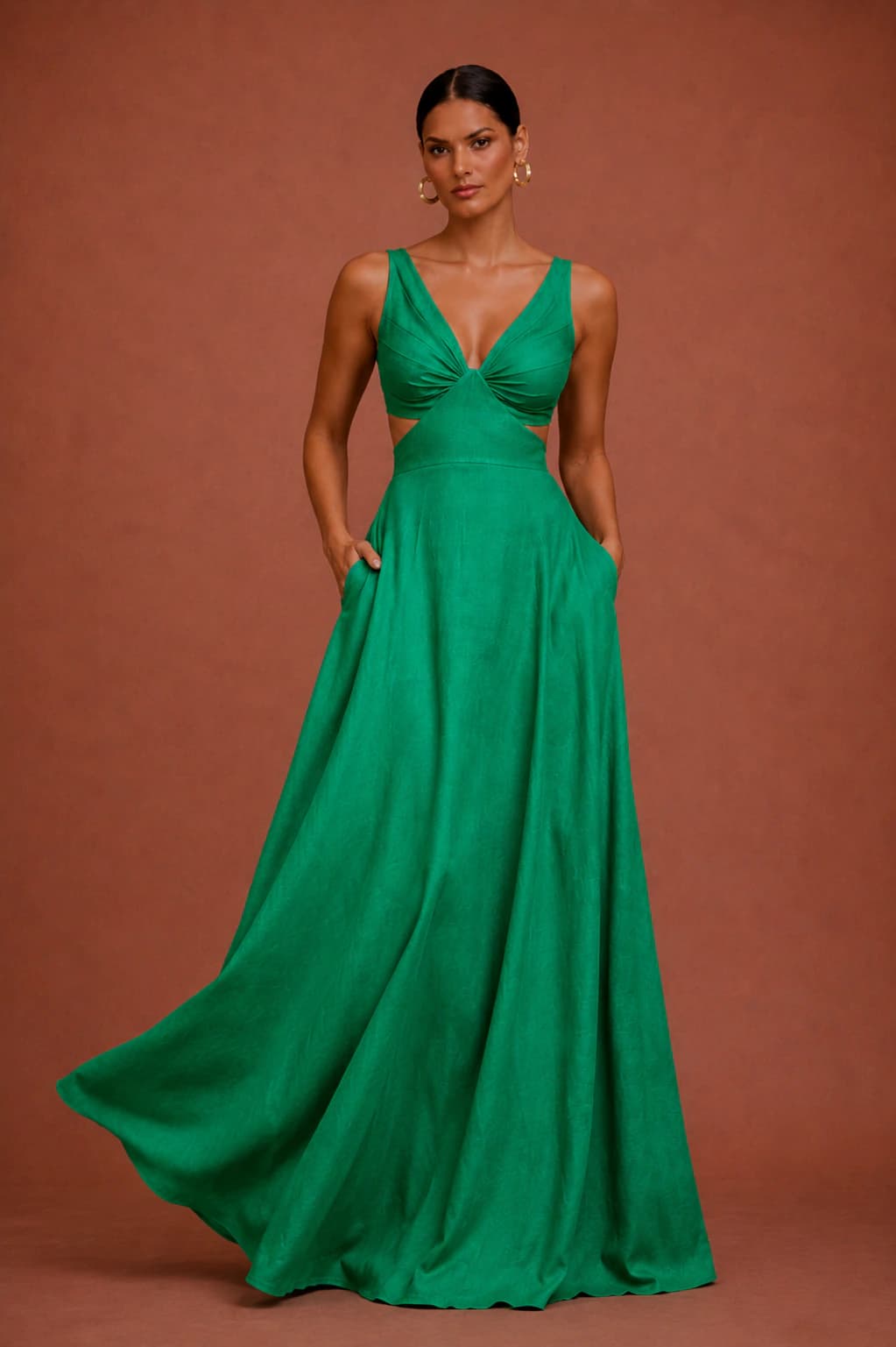 Vestido Quindio Verde - imagen 1