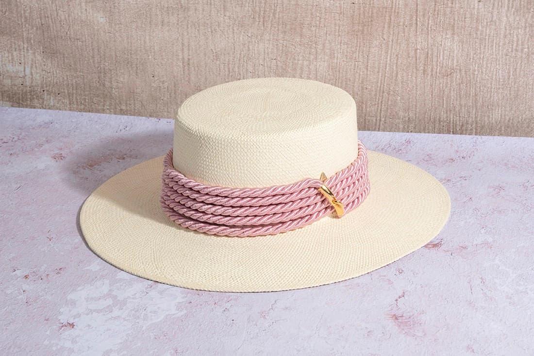 Boater Cocha hat - imagen 3