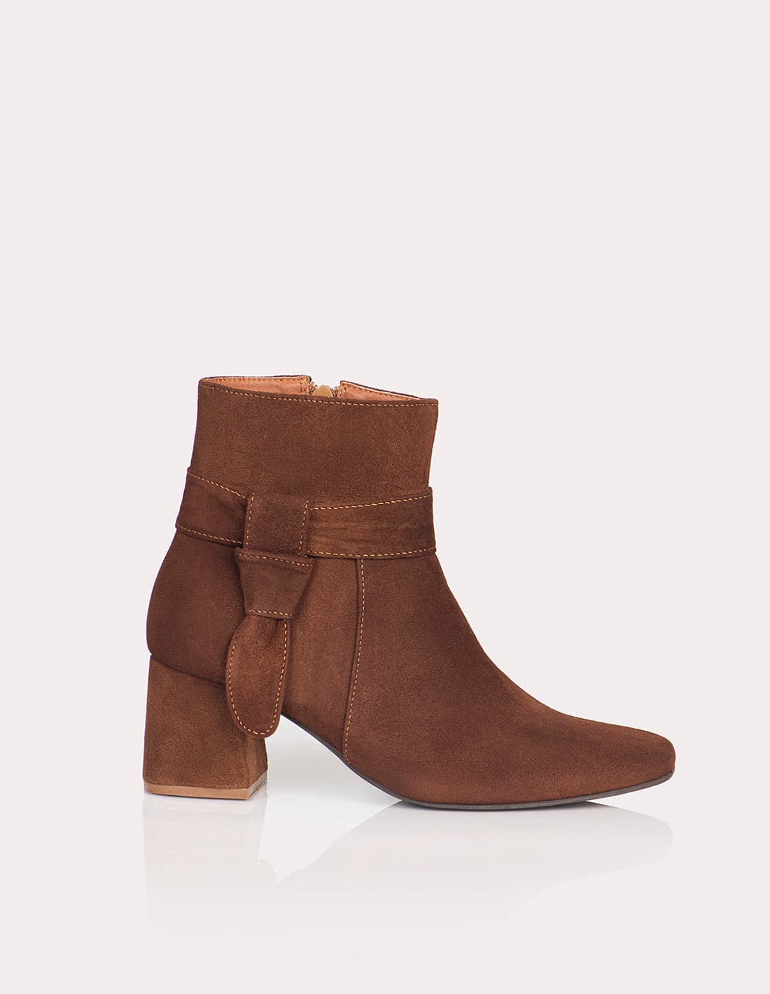 Botin Vanila Ante canela - imagen 1