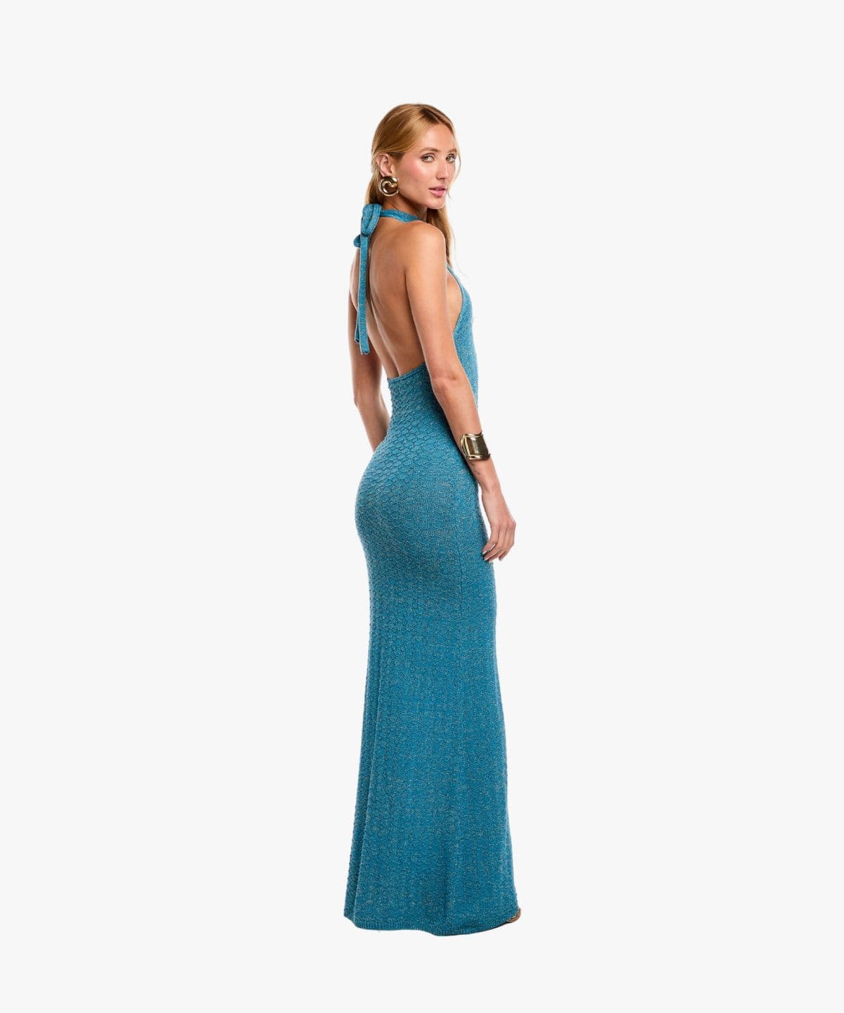 Ceci Teal Dress - imagen 3
