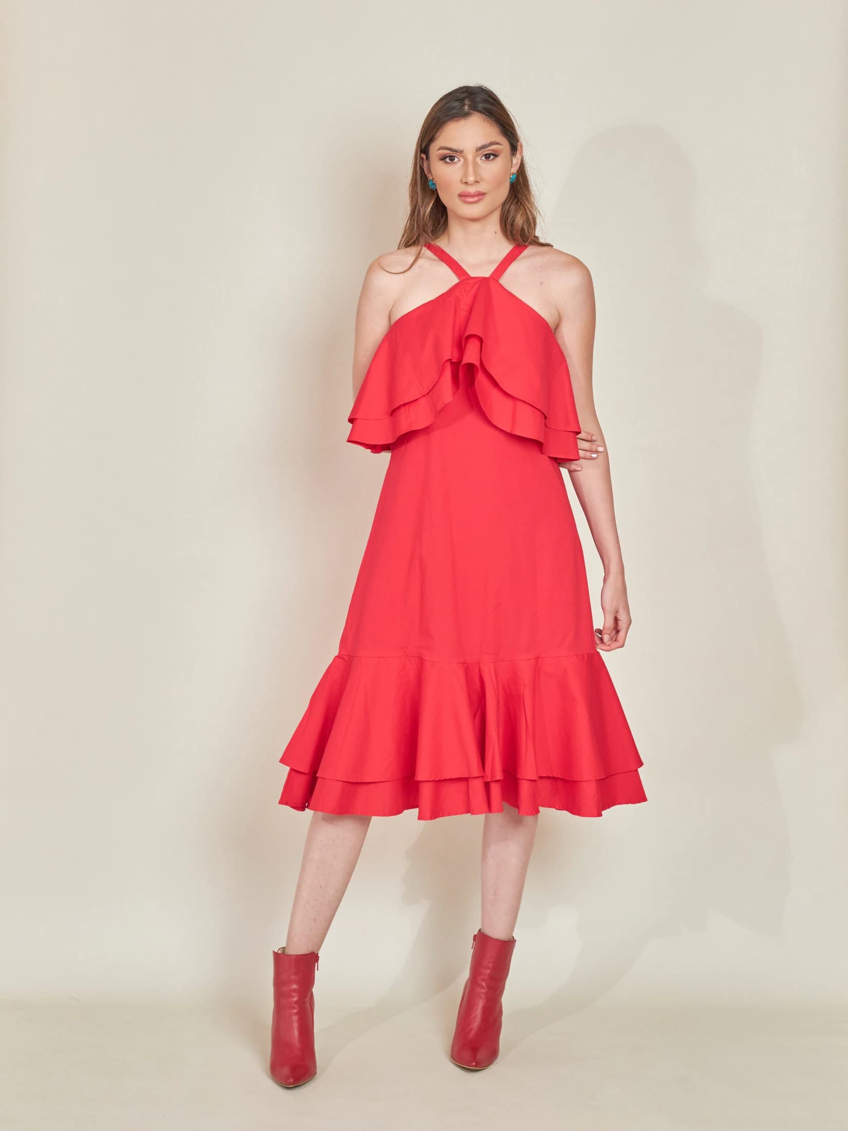 Vestido Canarias Rojo - imagen 4