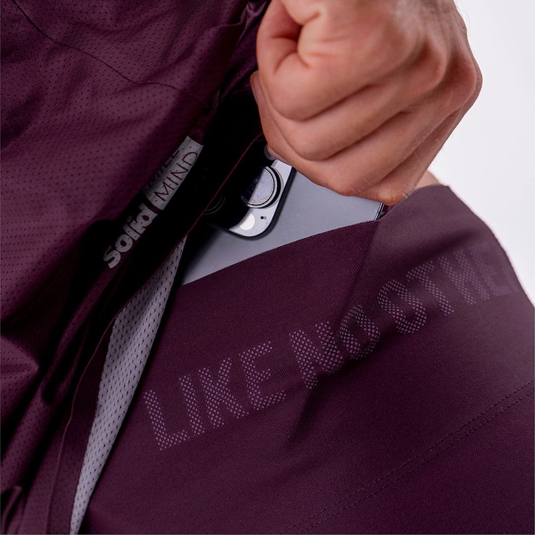 SHORT RUNNING TITÁN EVO CIRUELA PARA HOMBRE - imagen 5