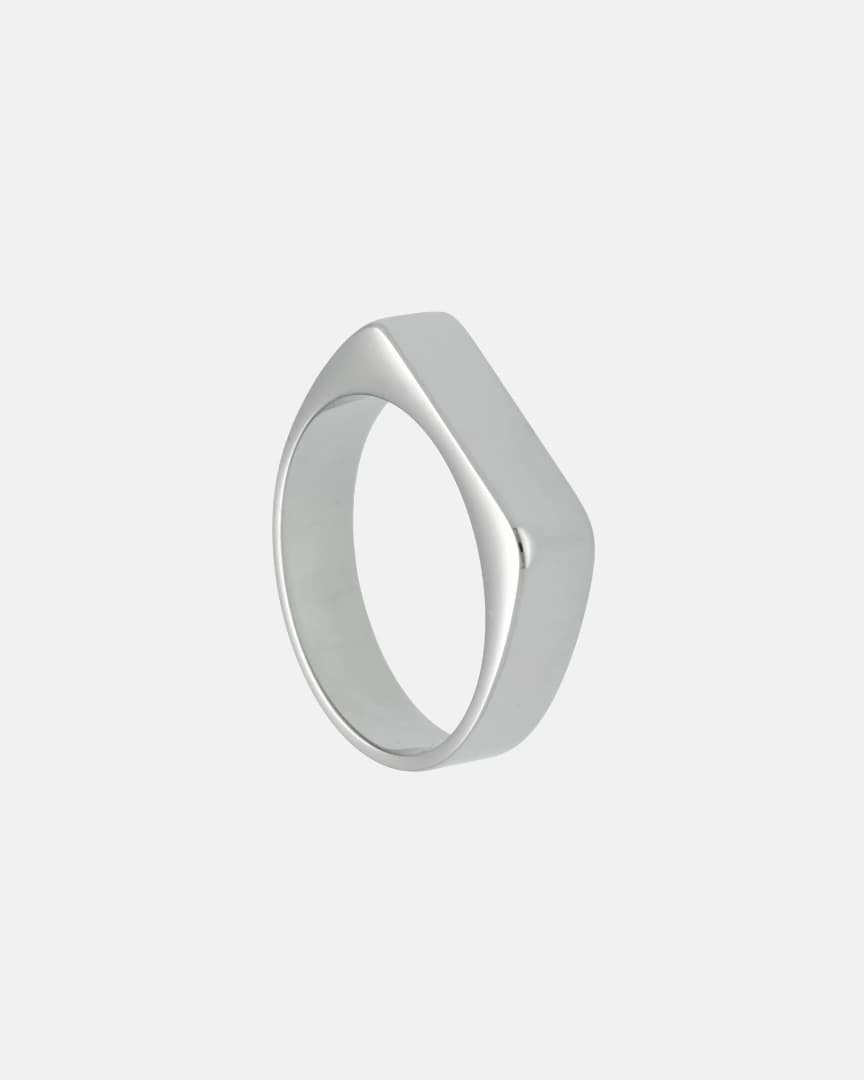 Anillo Slim Plateado