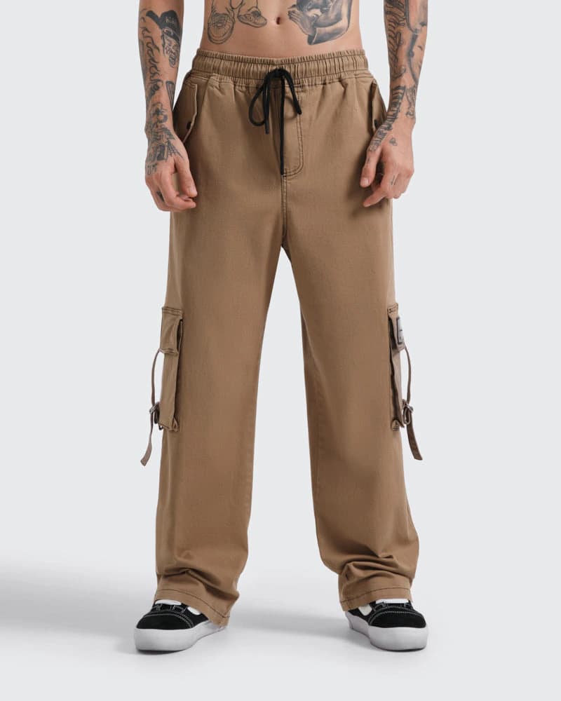 Jogger Cargo Café Block Supply - imagen 1
