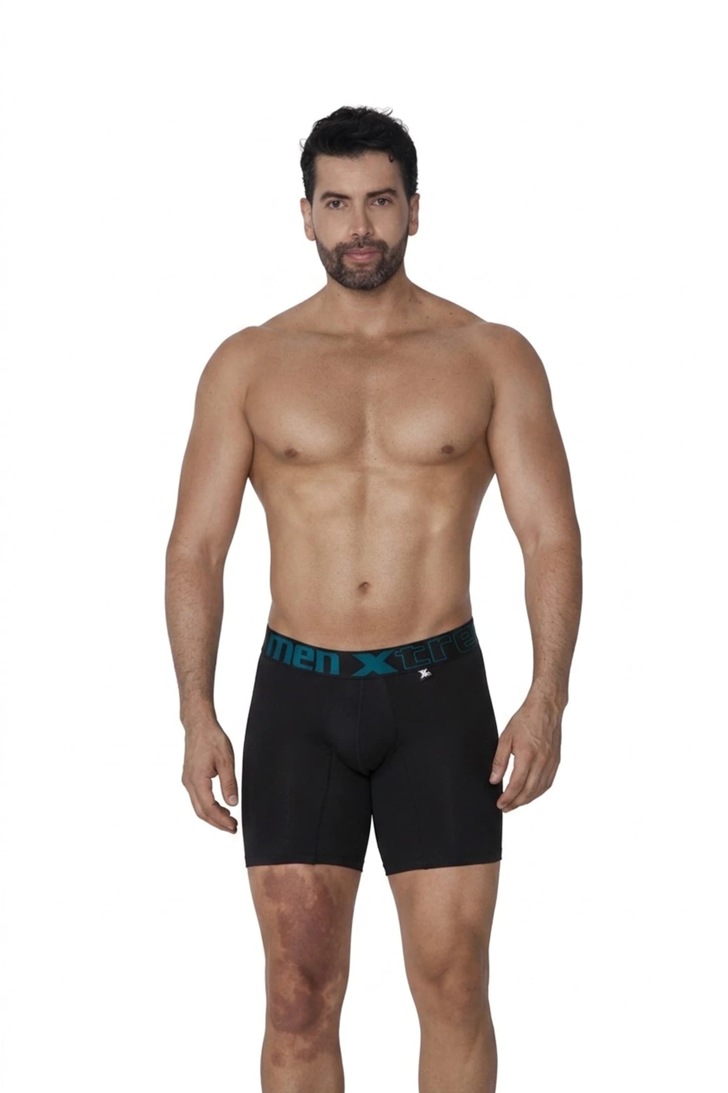 BOXER JACQUARD ONDAS NEGRO - imagen 1