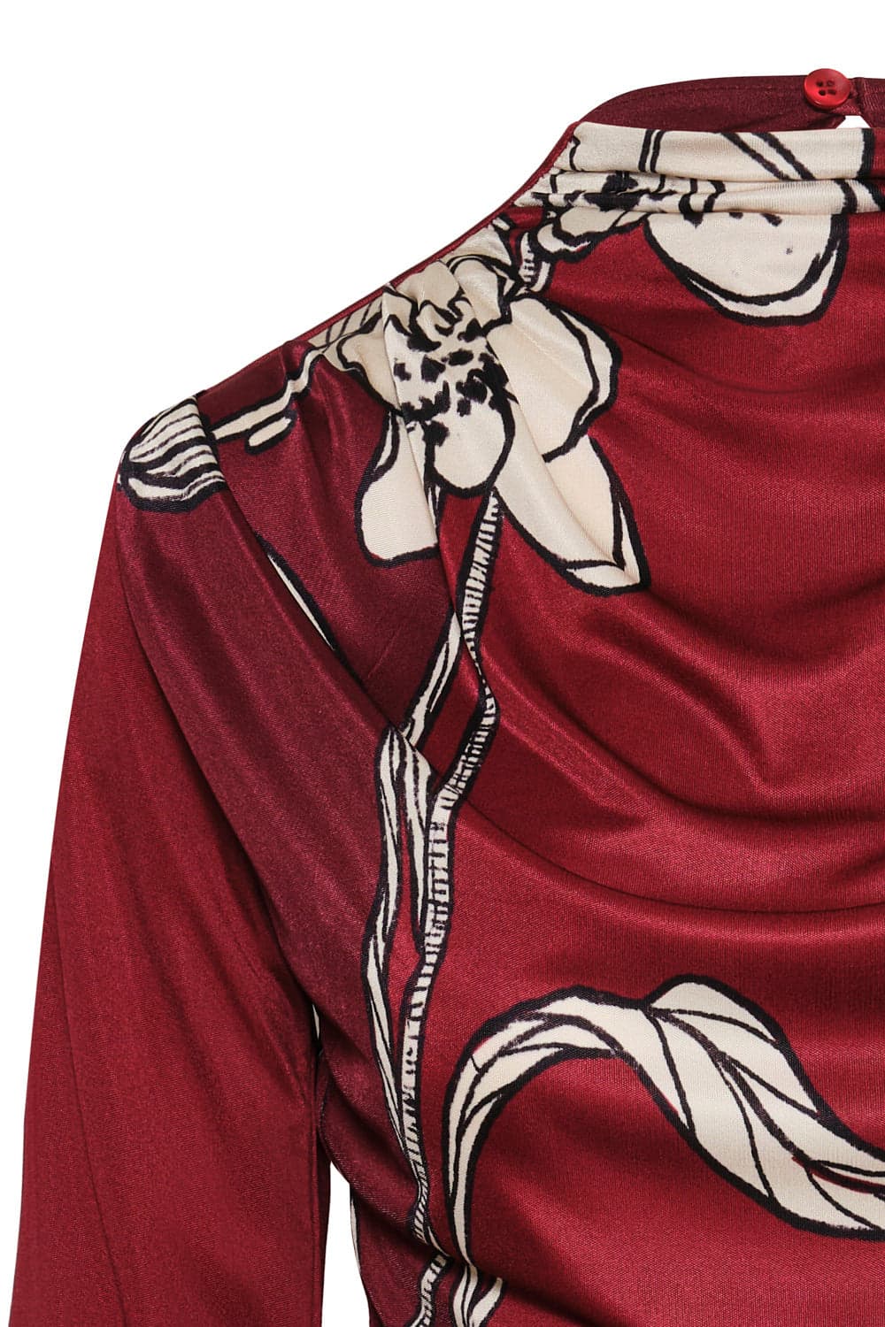 Blusa loto vinotinto - imagen 2