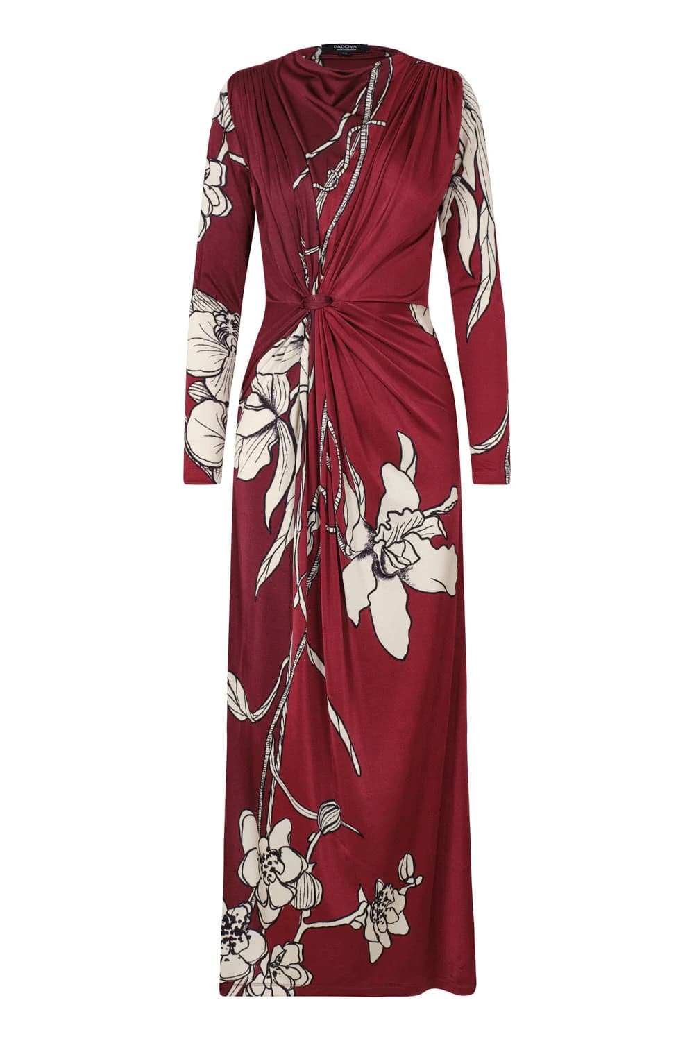 Vestido rossé vinotinto - imagen 2