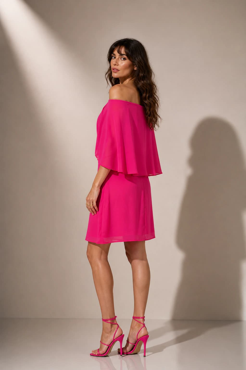 Vestido Lorena Fucsia - imagen 3