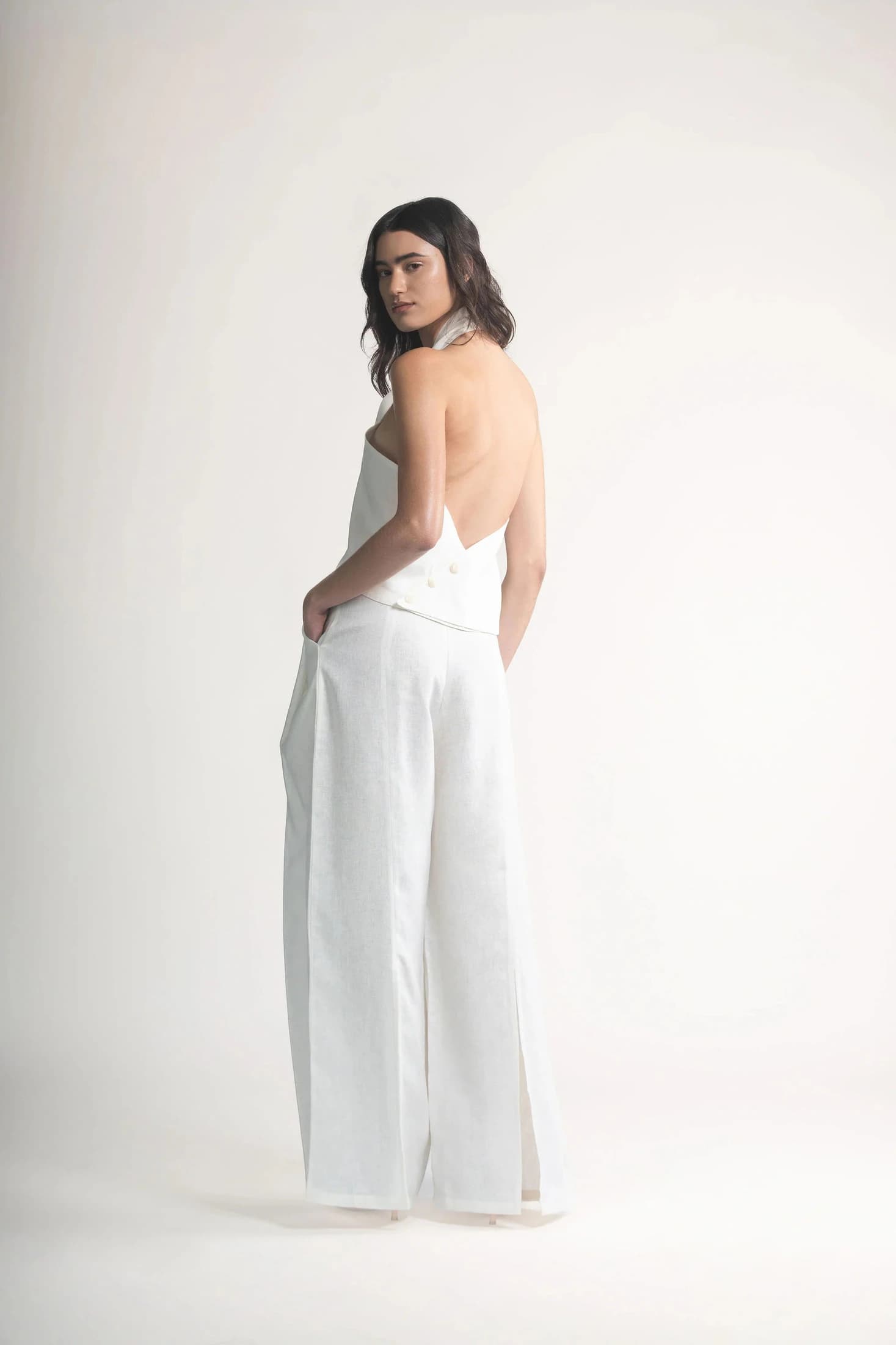 PANTALÓN ALORA IVORY - imagen 4