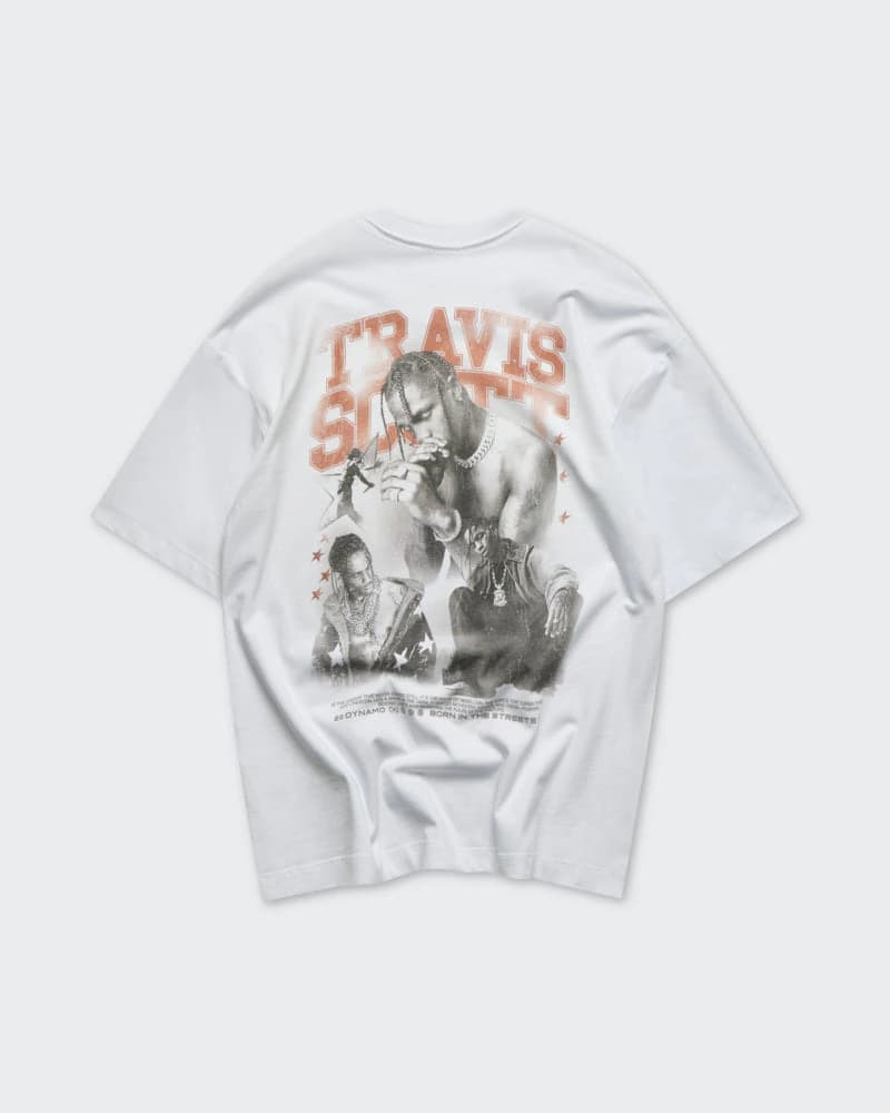 Camiseta Blanca Oversize Astro World - imagen 5