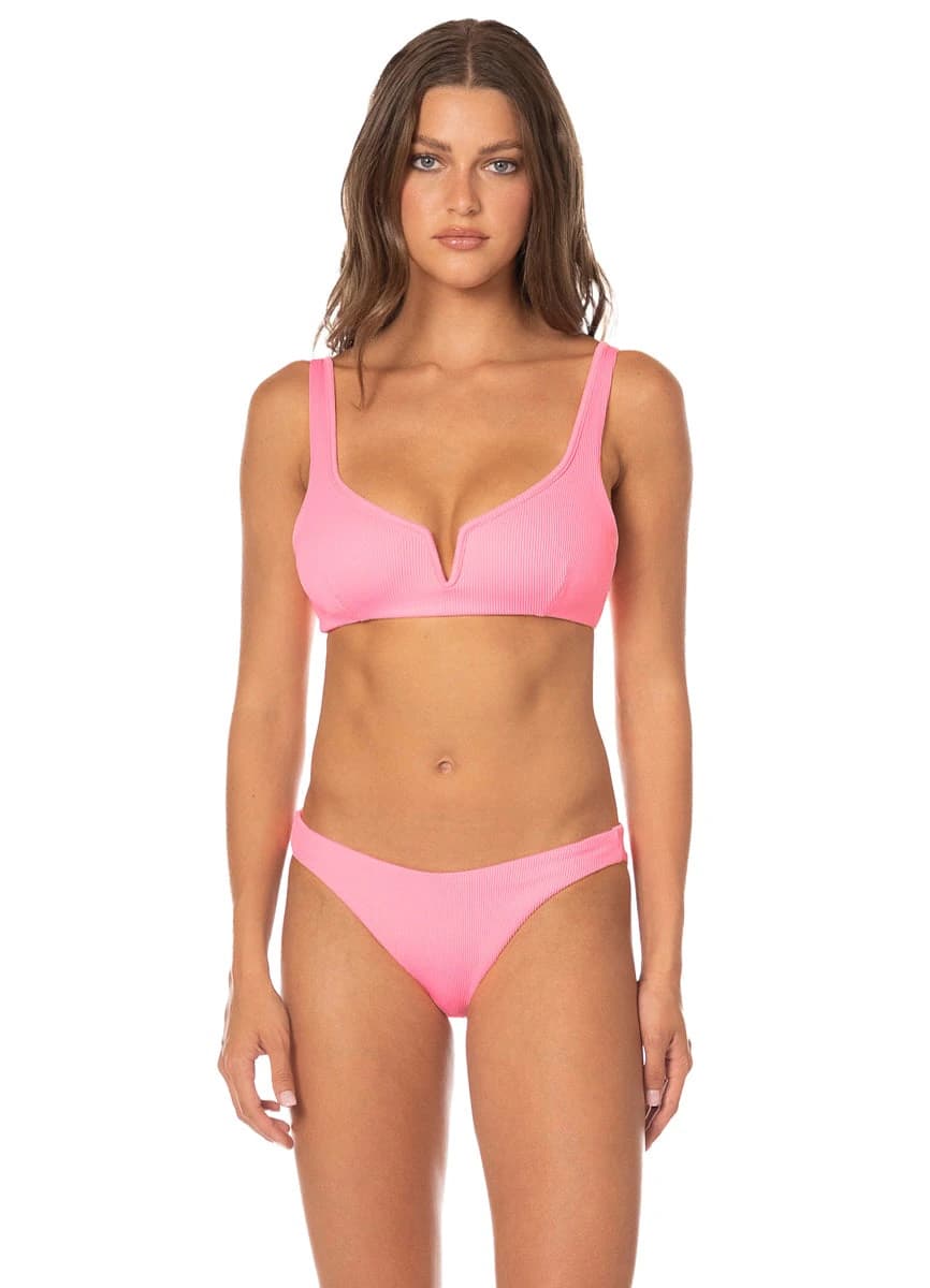 Maaji Rose Mirage Victoria V Wire Bralette Bikini Top - imagen 1