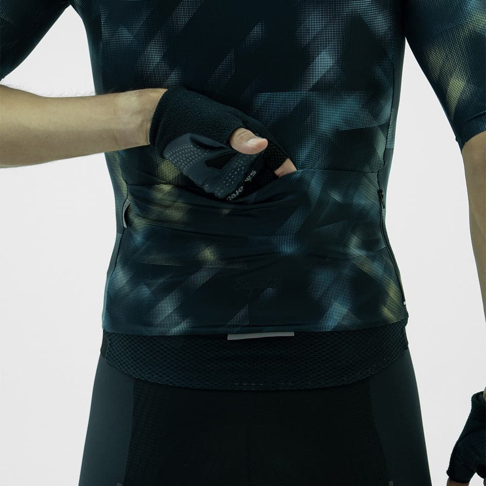 CAMISA CICLISMO MANGA CORTA STROBE NEGRO PARA HOMBRE - imagen 5