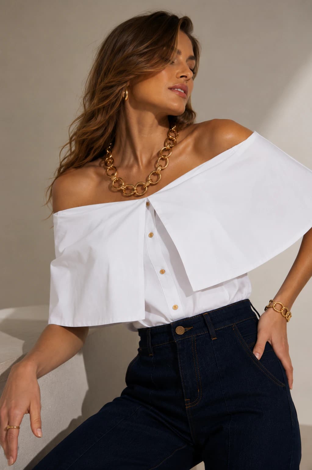 Blusa Turin Blanco - imagen 2