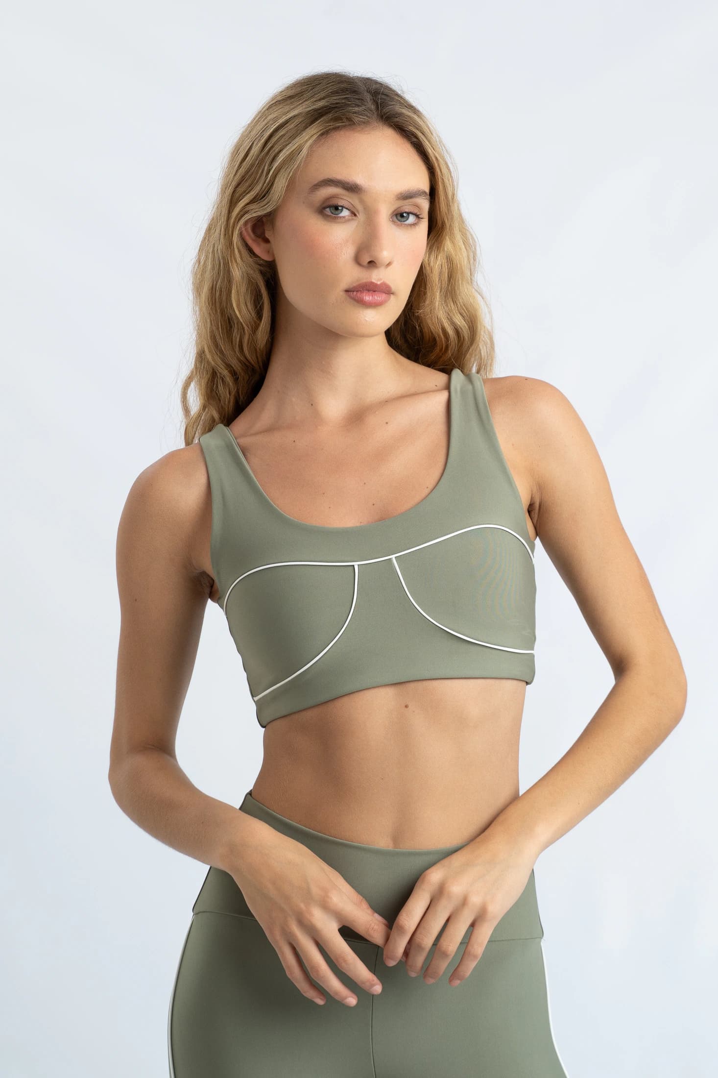 FLOW TOP IN SAGE - imagen 1