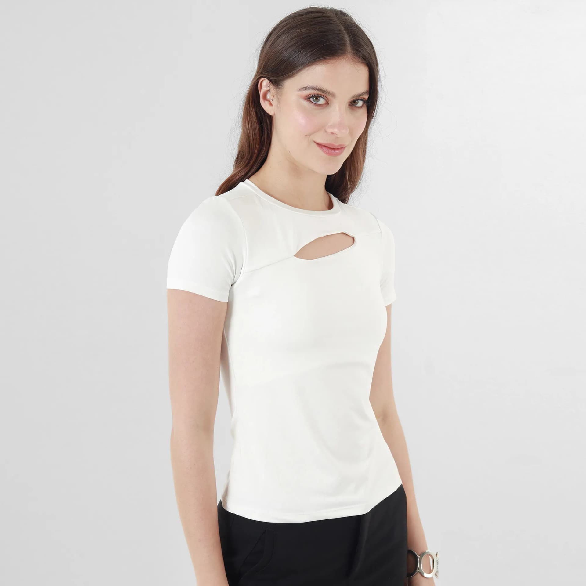 Camiseta Cuello Redondo Manga Corta - imagen 1